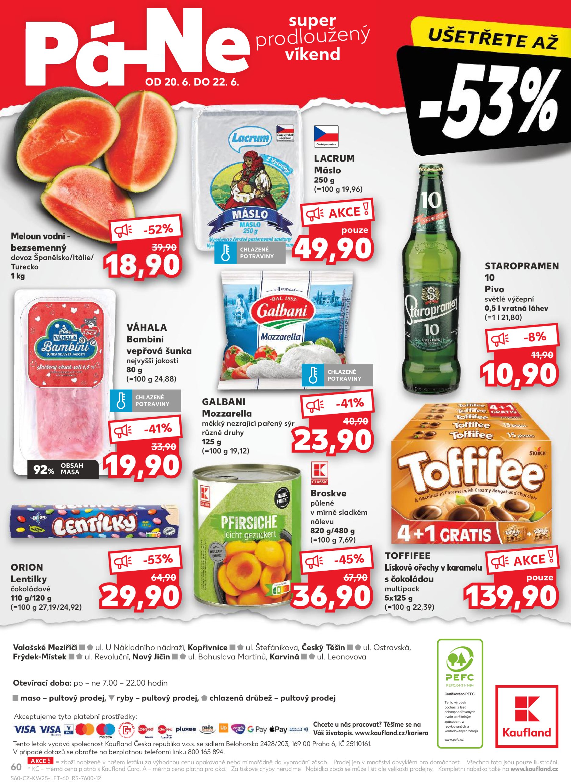kaufland - Leták Kaufland Karviná od 18.06. do 24.06. - page: 60 kaufland - Leták Kaufland Karviná od 18.06. do 24.06. - page: 60