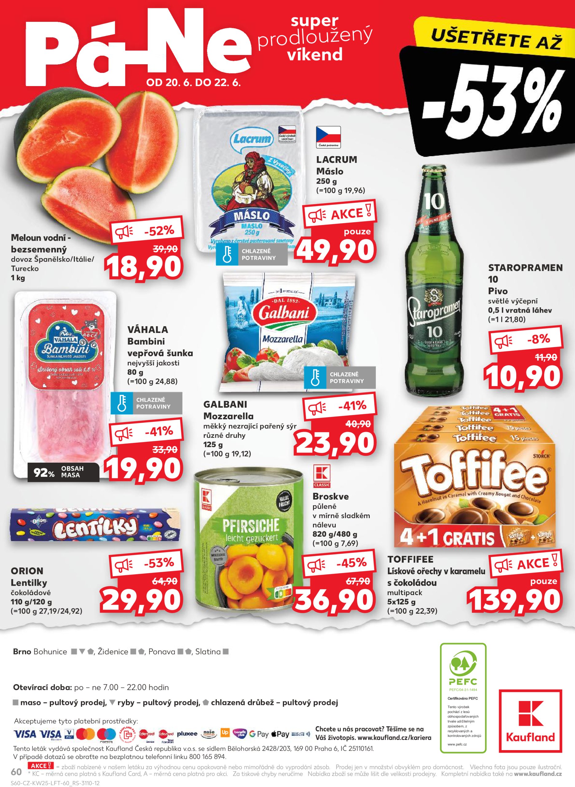 kaufland - Leták Kaufland Brno od 18.06. do 24.06. - page: 60