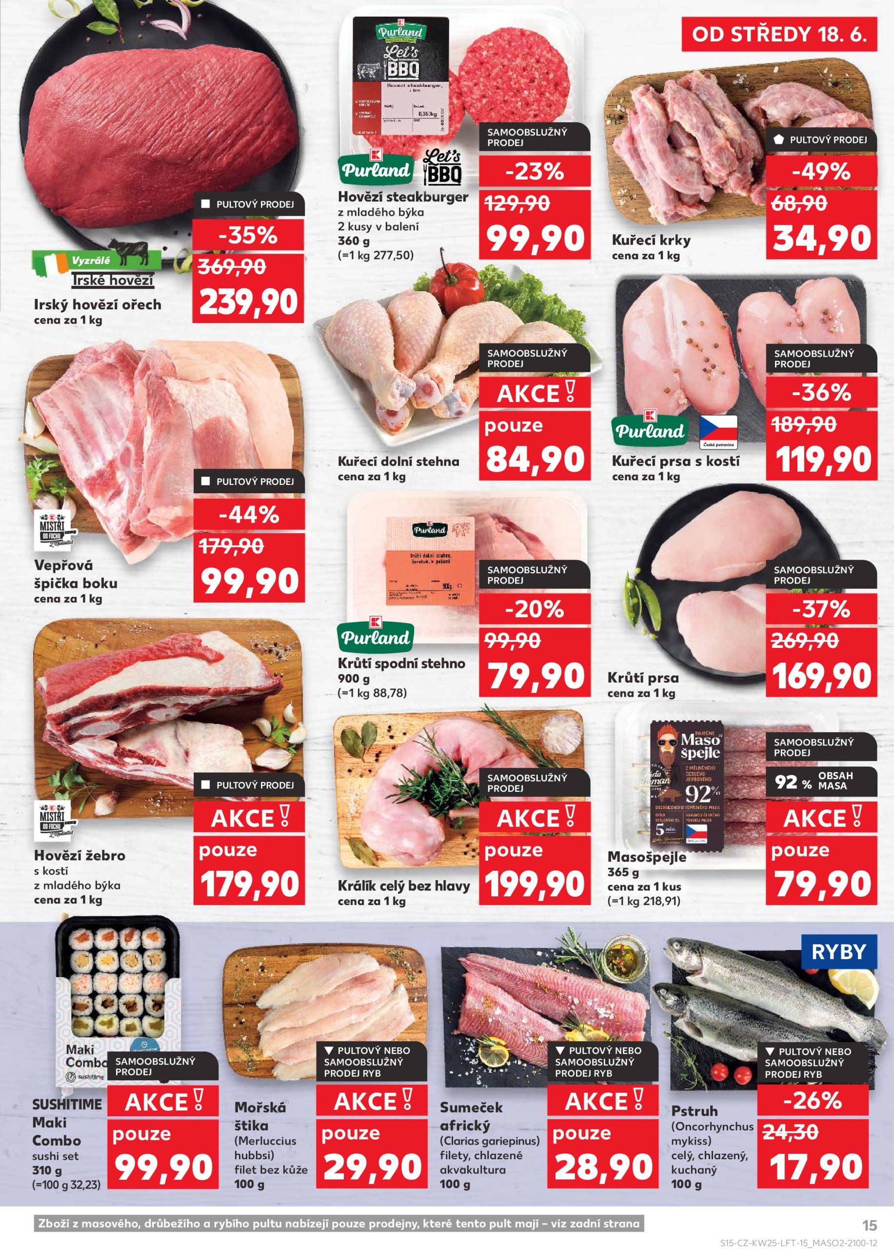 kaufland - Leták Kaufland Brno od 18.06. do 24.06. - page: 15