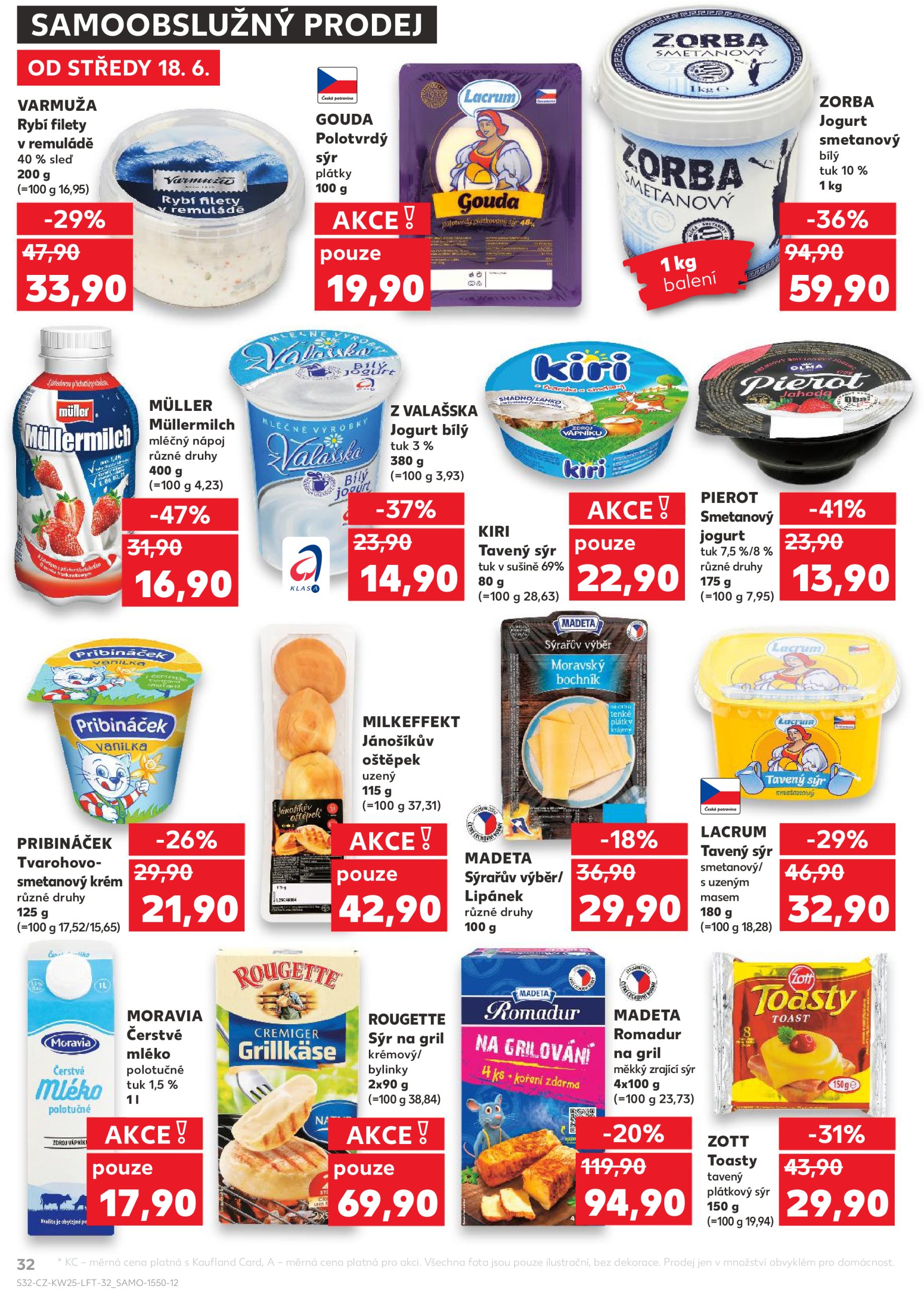 kaufland - Leták Kaufland Brno od 18.06. do 24.06. - page: 32
