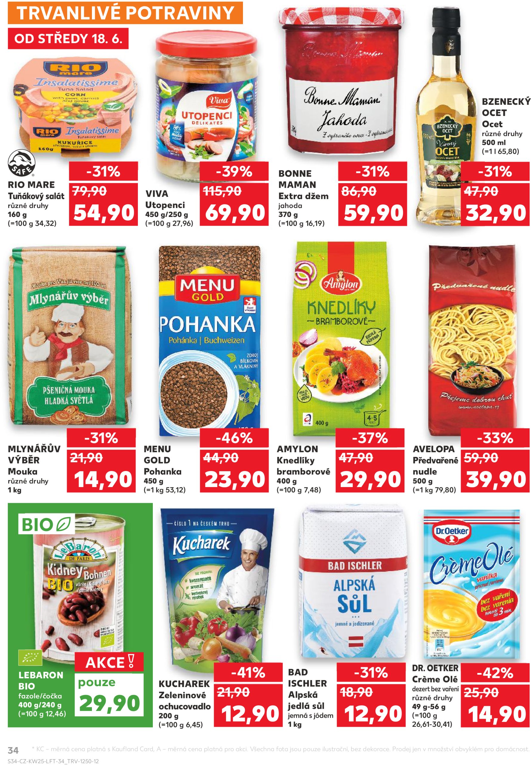 kaufland - Leták Kaufland Brno od 18.06. do 24.06. - page: 34