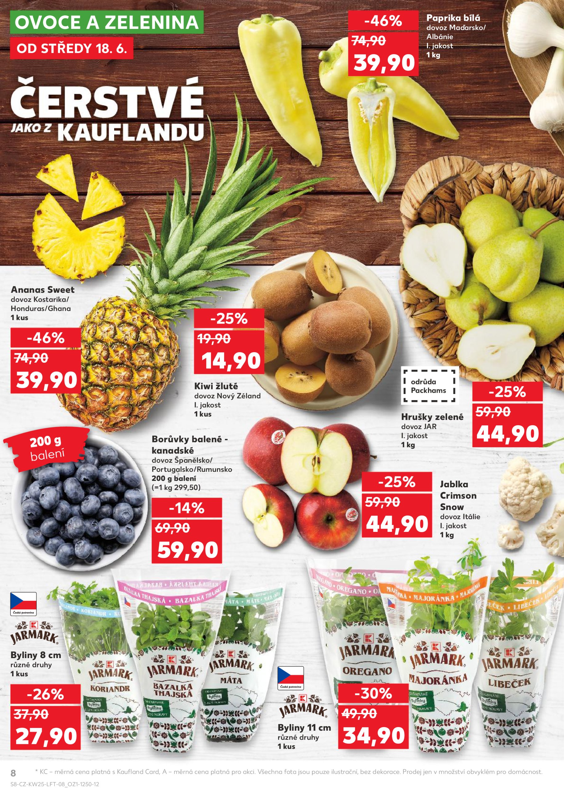 kaufland - Leták Kaufland Kolín od 18.06. do 24.06. - page: 8