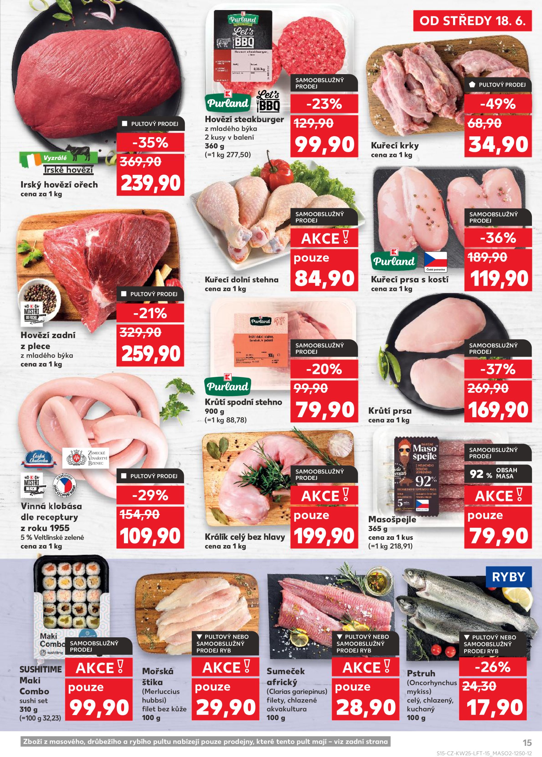 kaufland - Leták Kaufland Kolín od 18.06. do 24.06. - page: 15