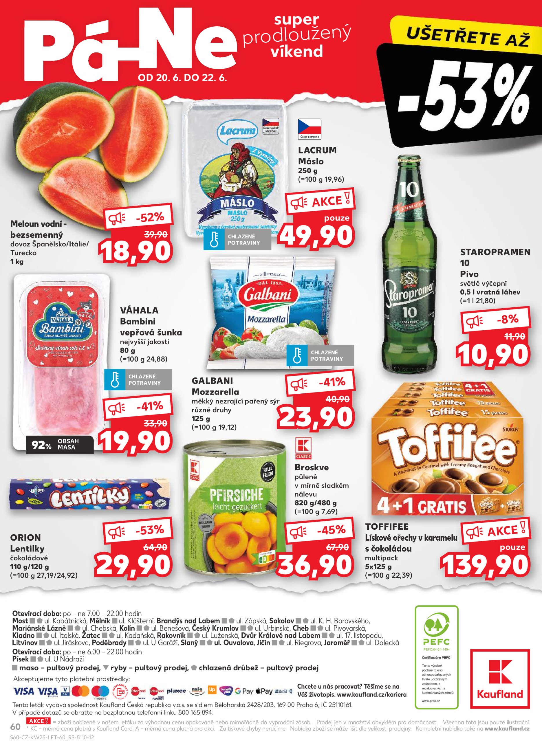 kaufland - Leták Kaufland Kolín od 18.06. do 24.06. - page: 60