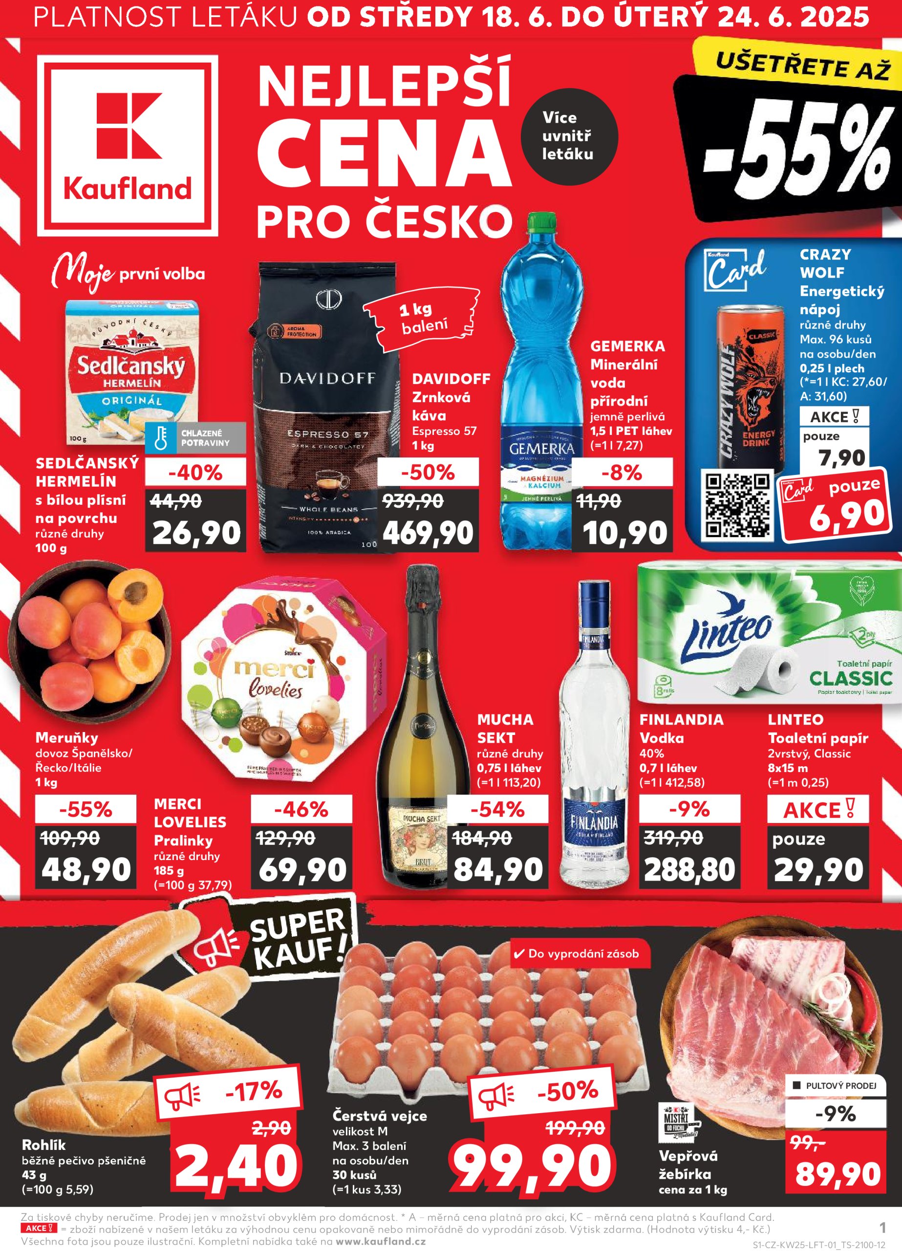 kaufland - Leták Kaufland Ostrava od 18.06. do 24.06.