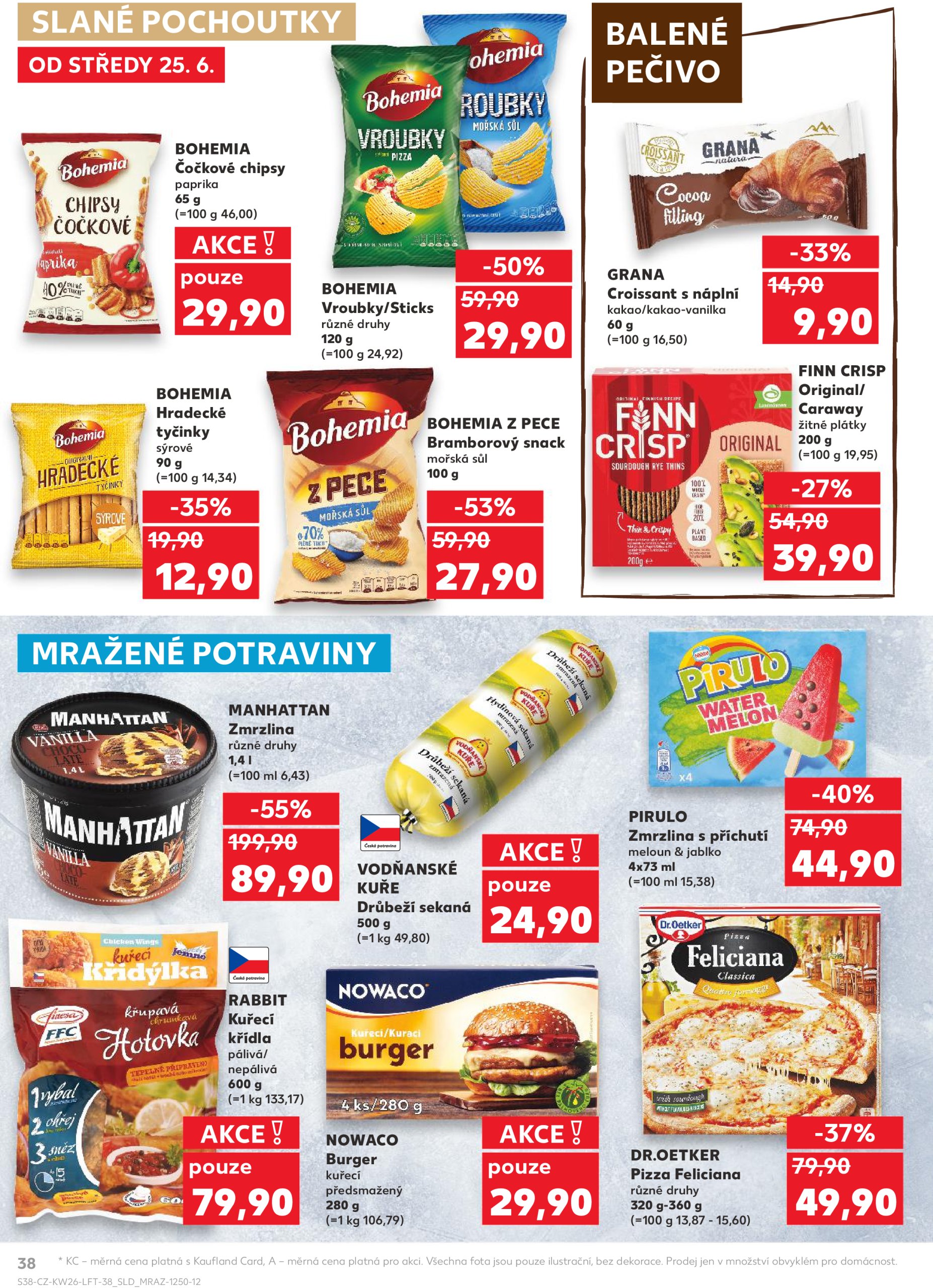 kaufland - Leták Kaufland Praha 4 od 25.06. do 01.07. - page: 38