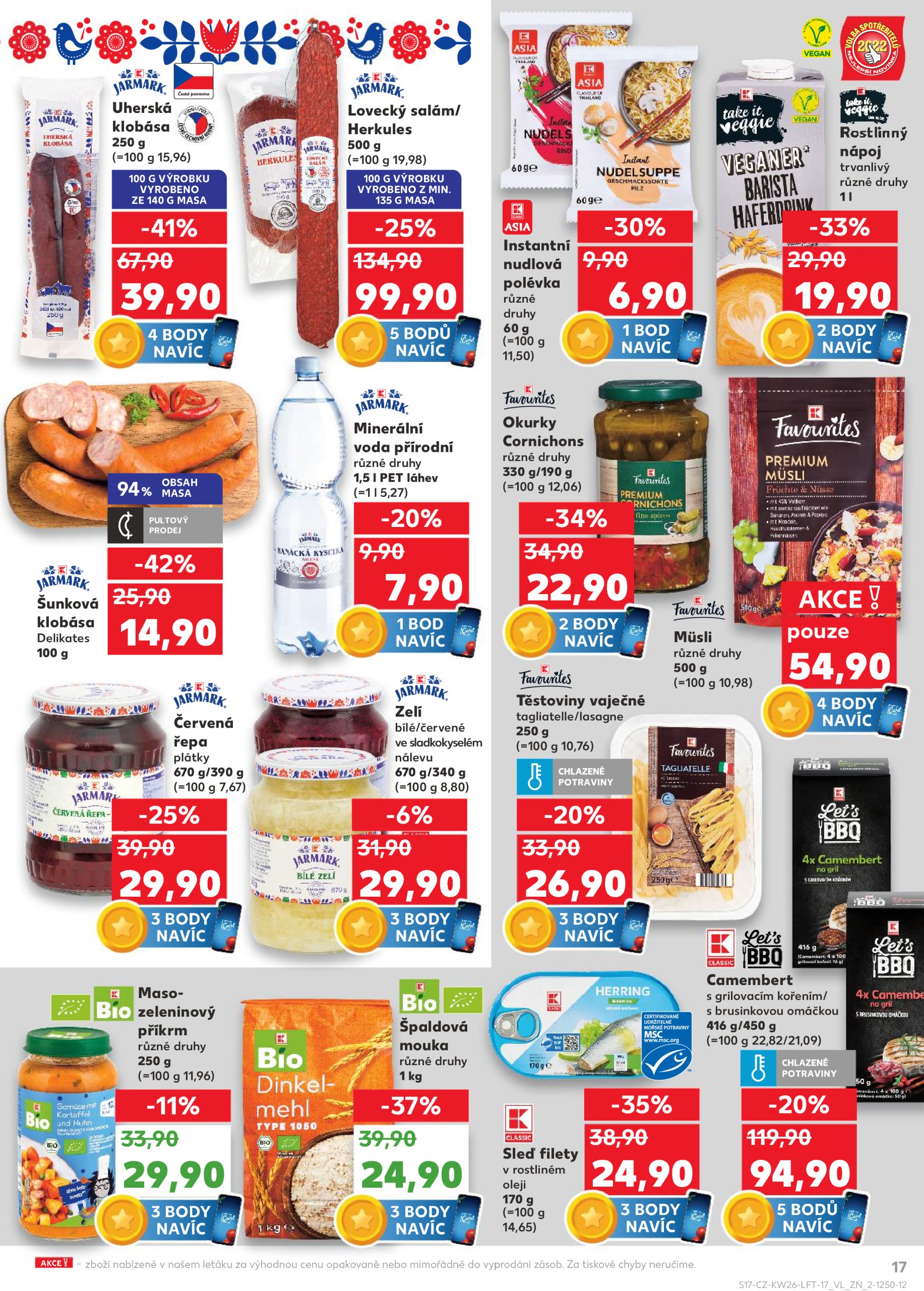 kaufland - Leták Kaufland Praha 4 od 25.06. do 01.07. - page: 17