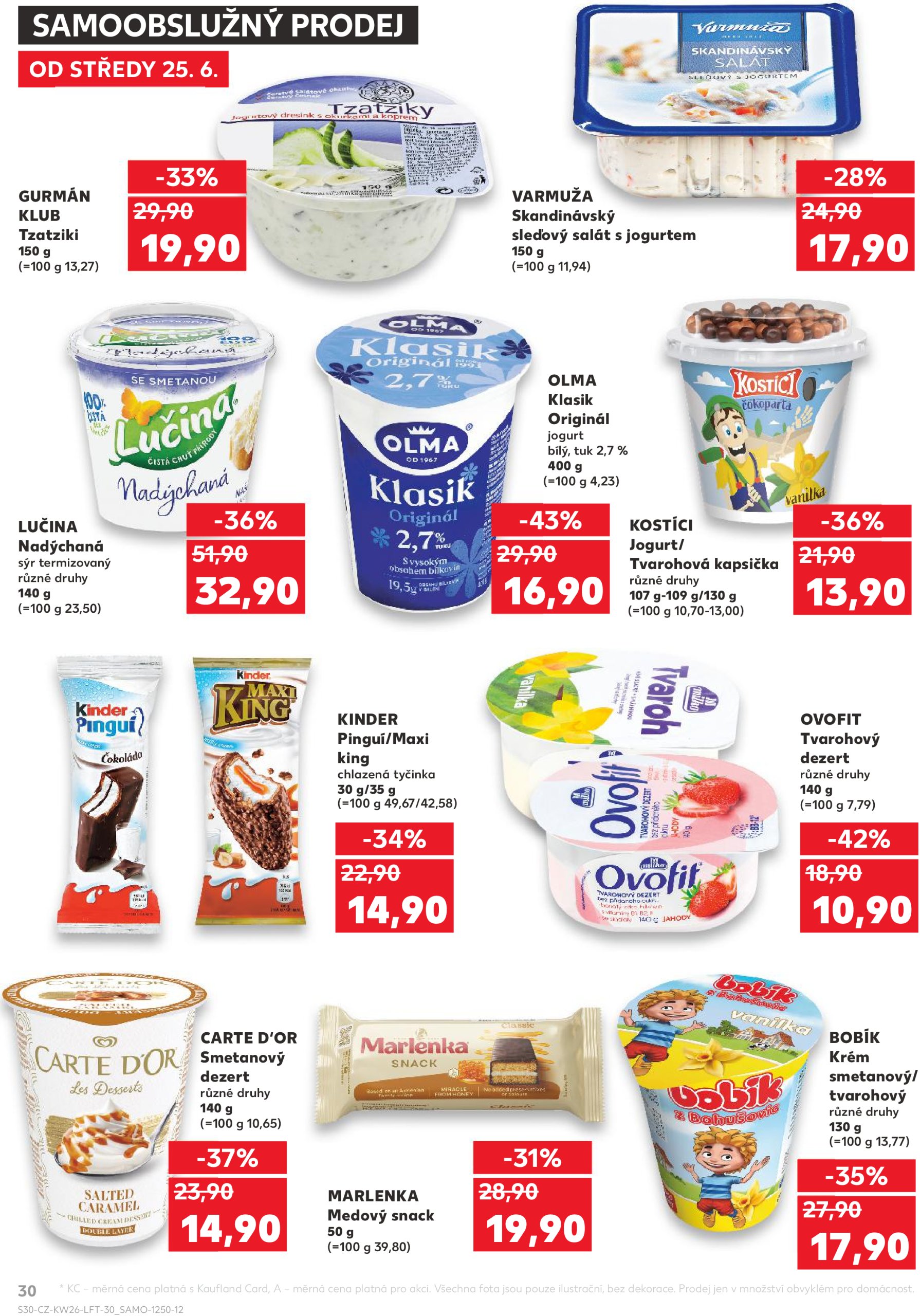 kaufland - Leták Kaufland Praha 4 od 25.06. do 01.07. - page: 30