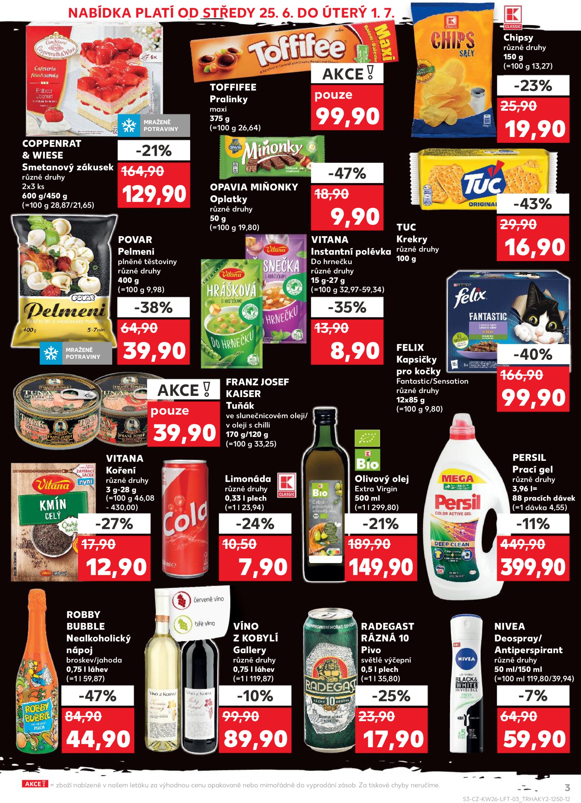 kaufland - Leták Kaufland Praha 4 od 25.06. do 01.07. - page: 3