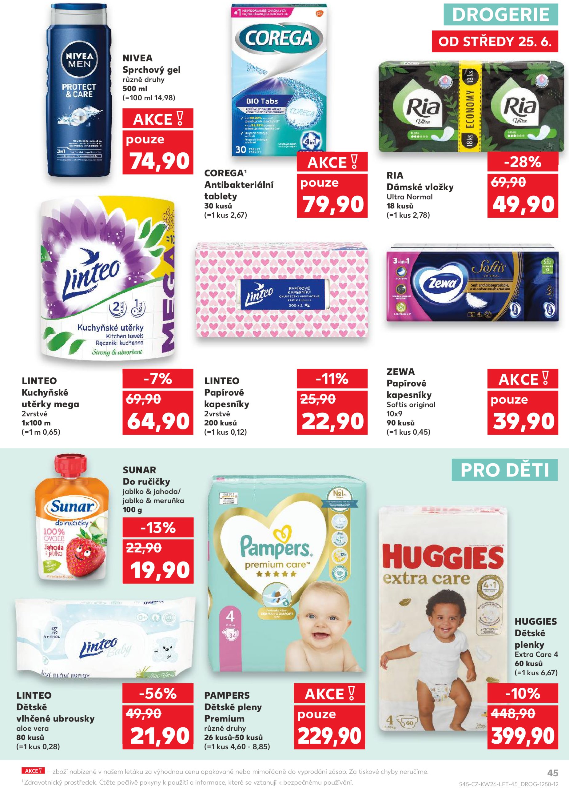 kaufland - Leták Kaufland Praha 4 od 25.06. do 01.07. - page: 45