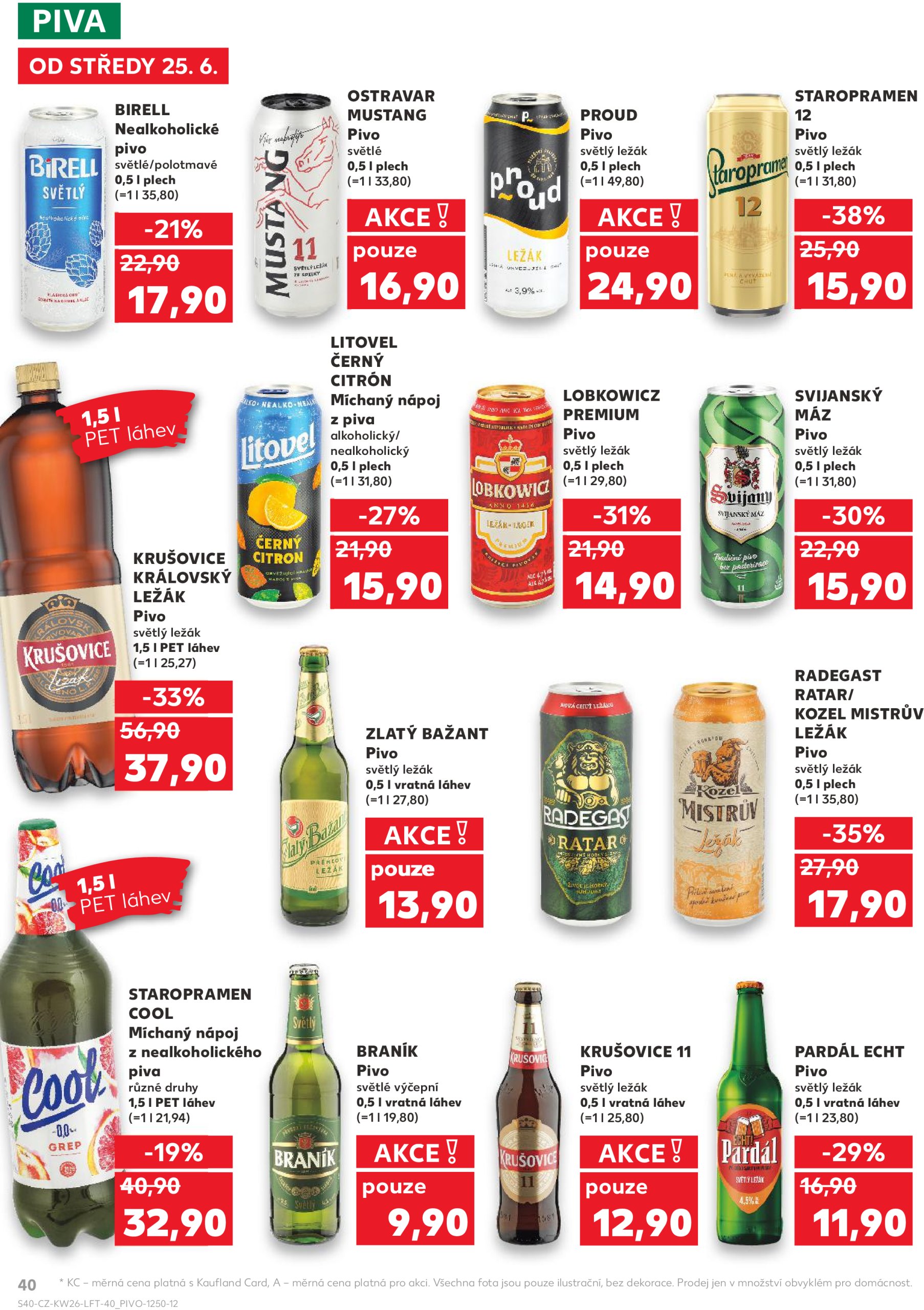 kaufland - Leták Kaufland Ostrava od 25.06. do 01.07. - page: 40