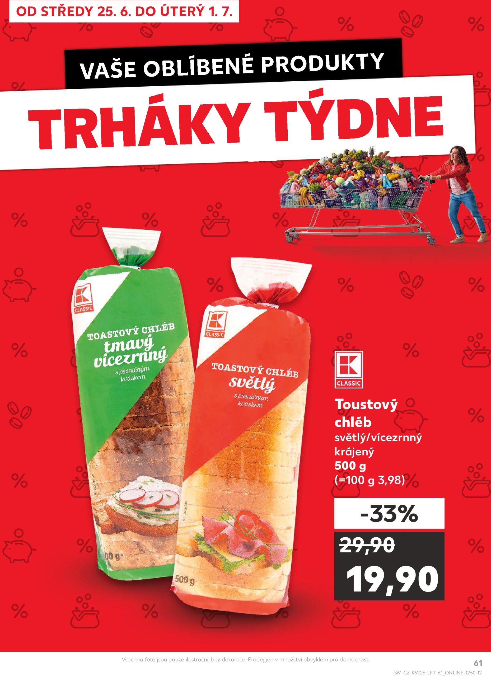 kaufland - Leták Kaufland Karviná od 25.06. do 01.07. - page: 61
