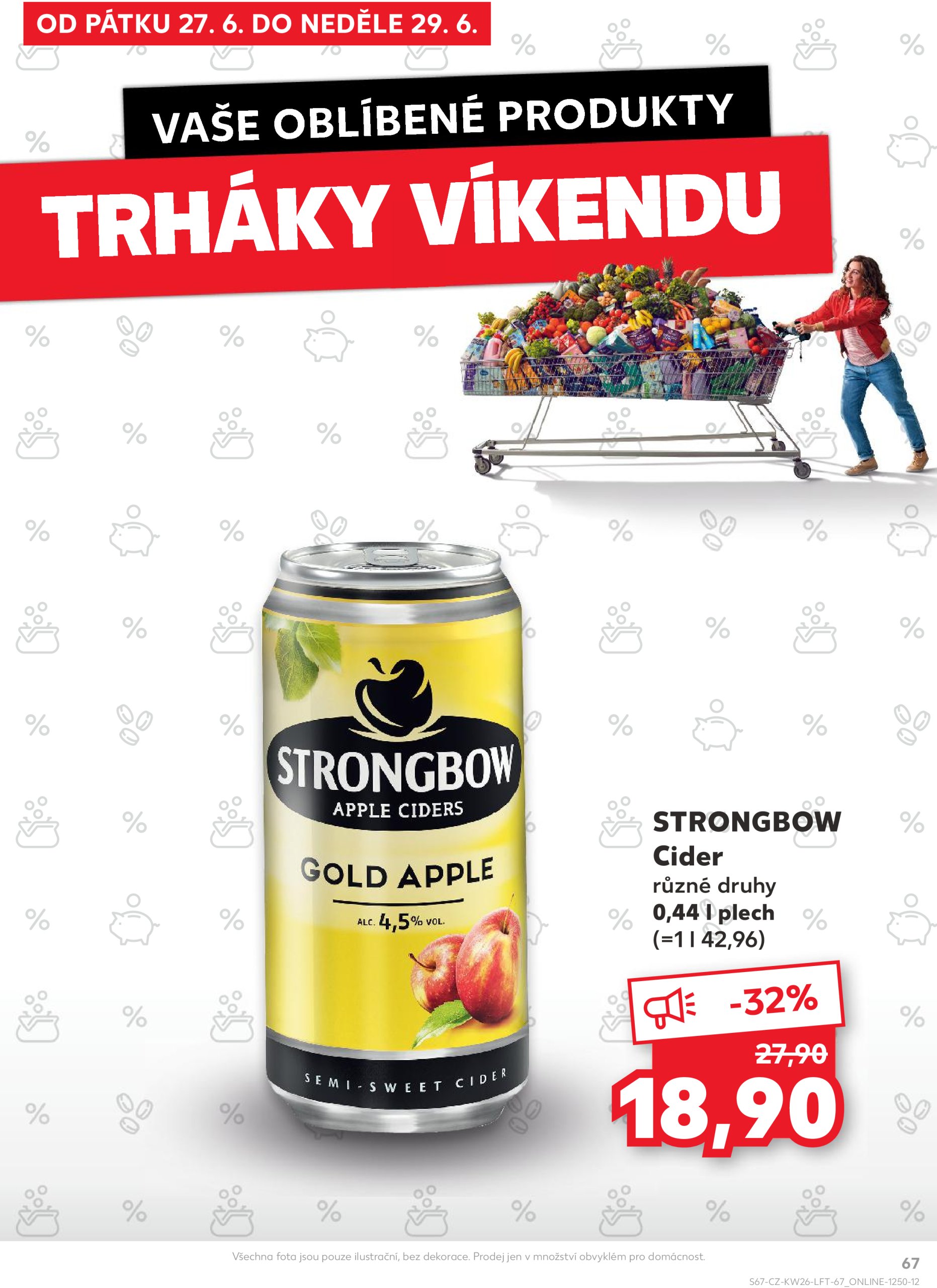 kaufland - Leták Kaufland Karviná od 25.06. do 01.07. - page: 67