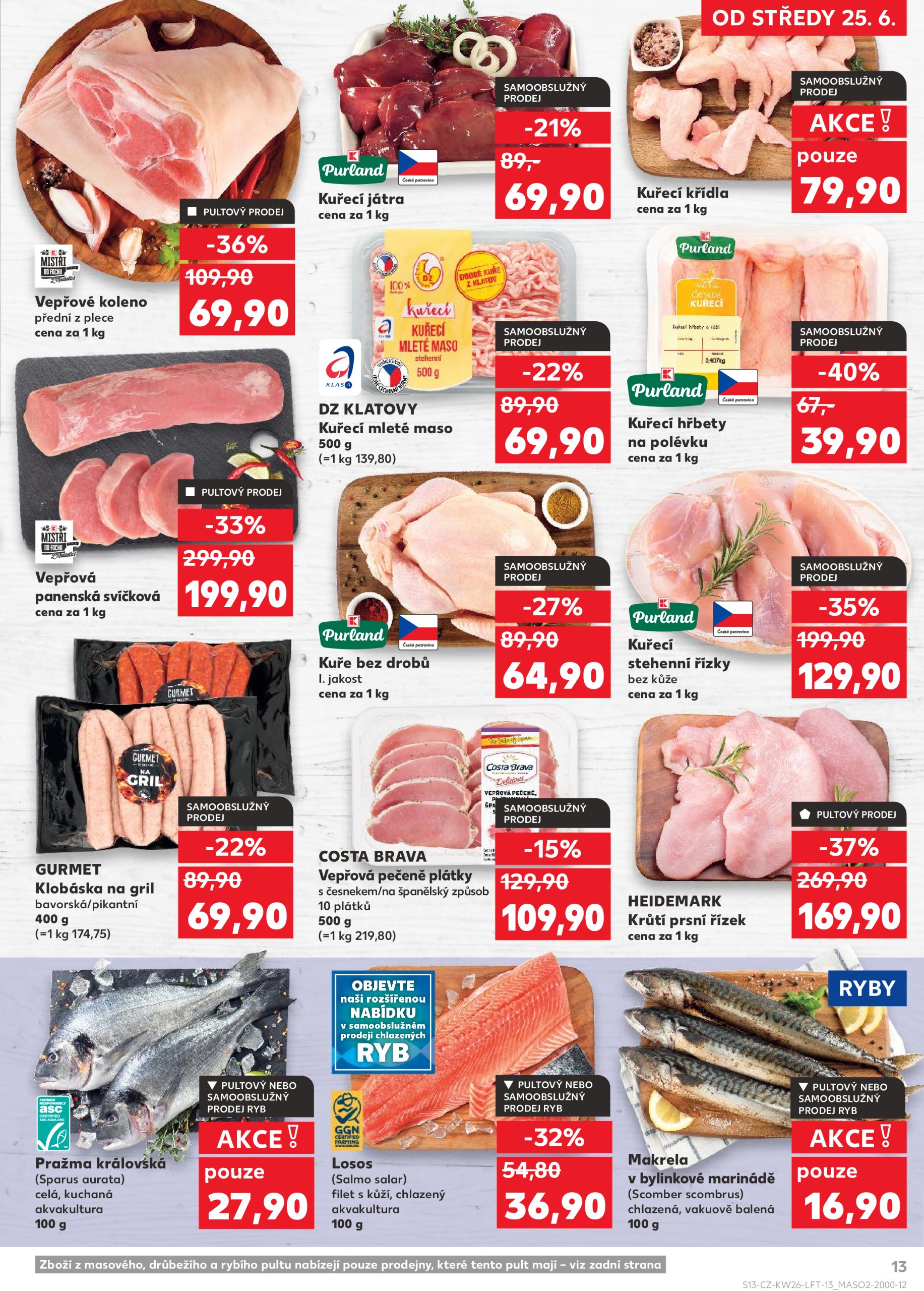 kaufland - Leták Kaufland Karviná od 25.06. do 01.07. - page: 13