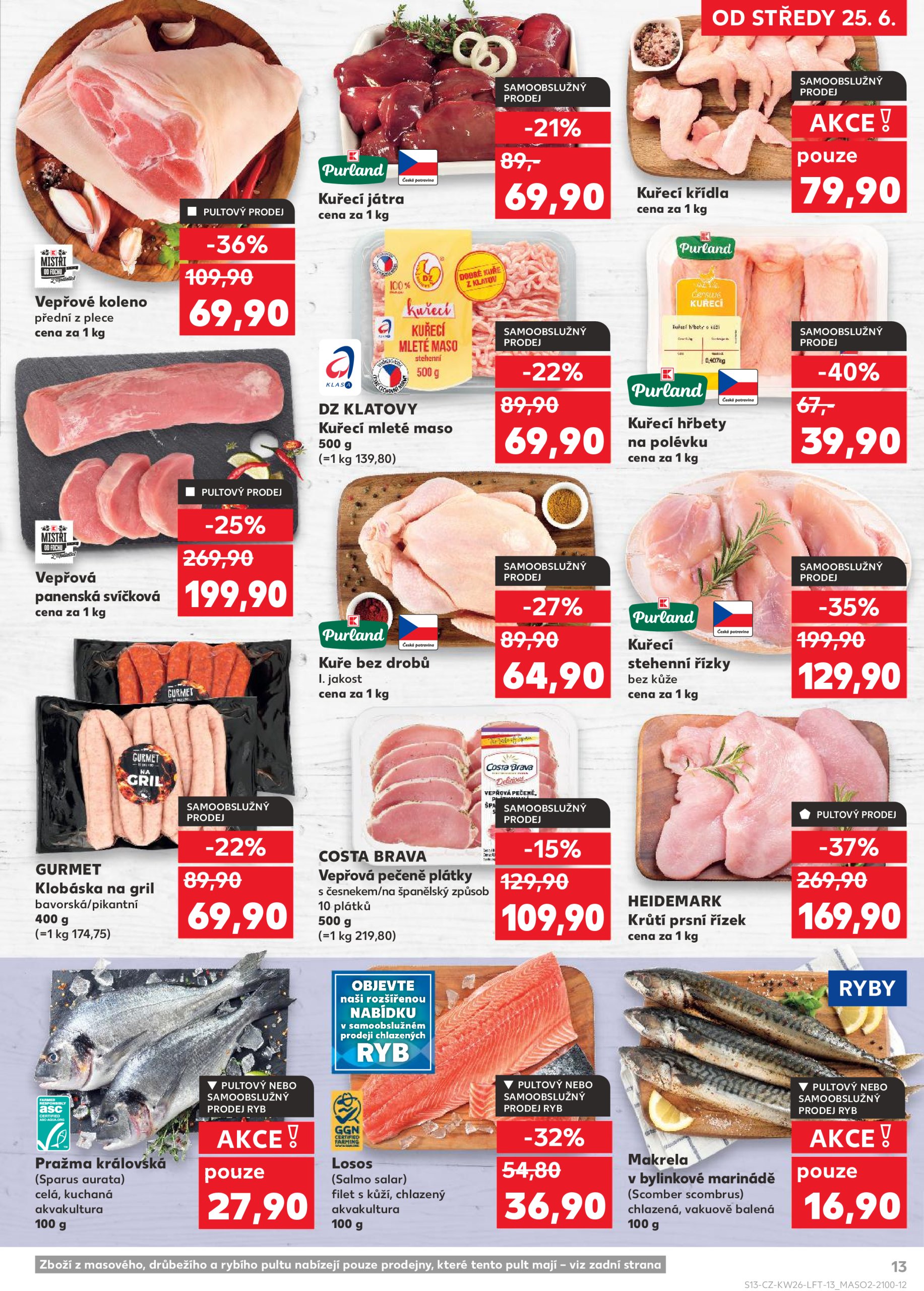 kaufland - Leták Kaufland Brno od 25.06. do 01.07. - page: 13