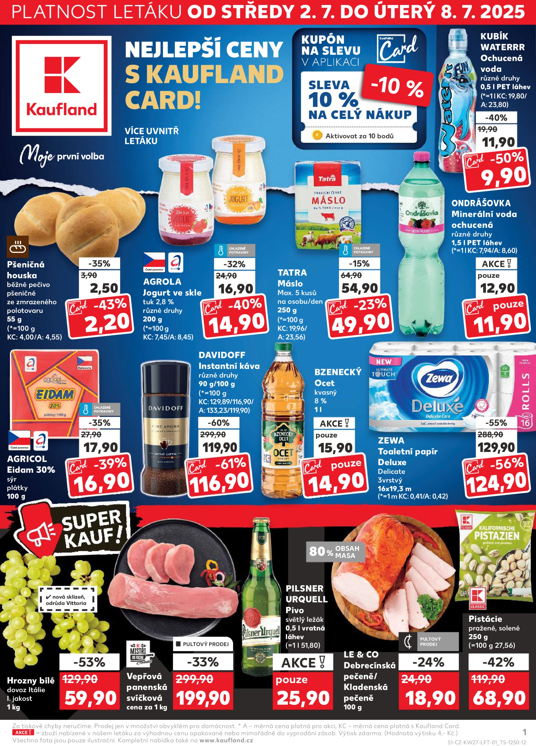 kaufland - Leták Kaufland Kolín od 02.07. do 08.07.