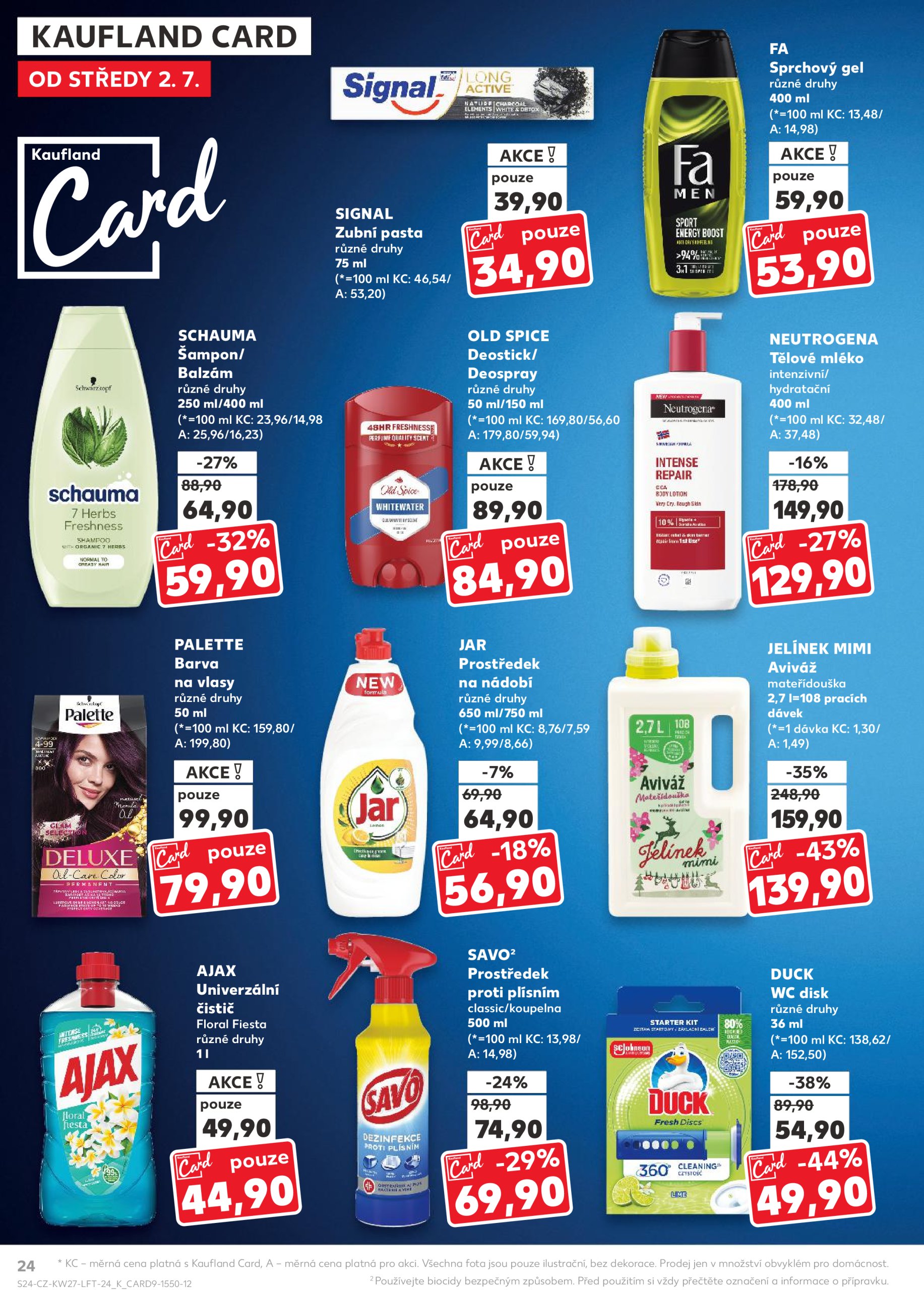 kaufland - Leták Kaufland Praha 4 od 02.07. do 08.07. - page: 24 kaufland - Leták Kaufland Praha 4 od 02.07. do 08.07. - page: 24