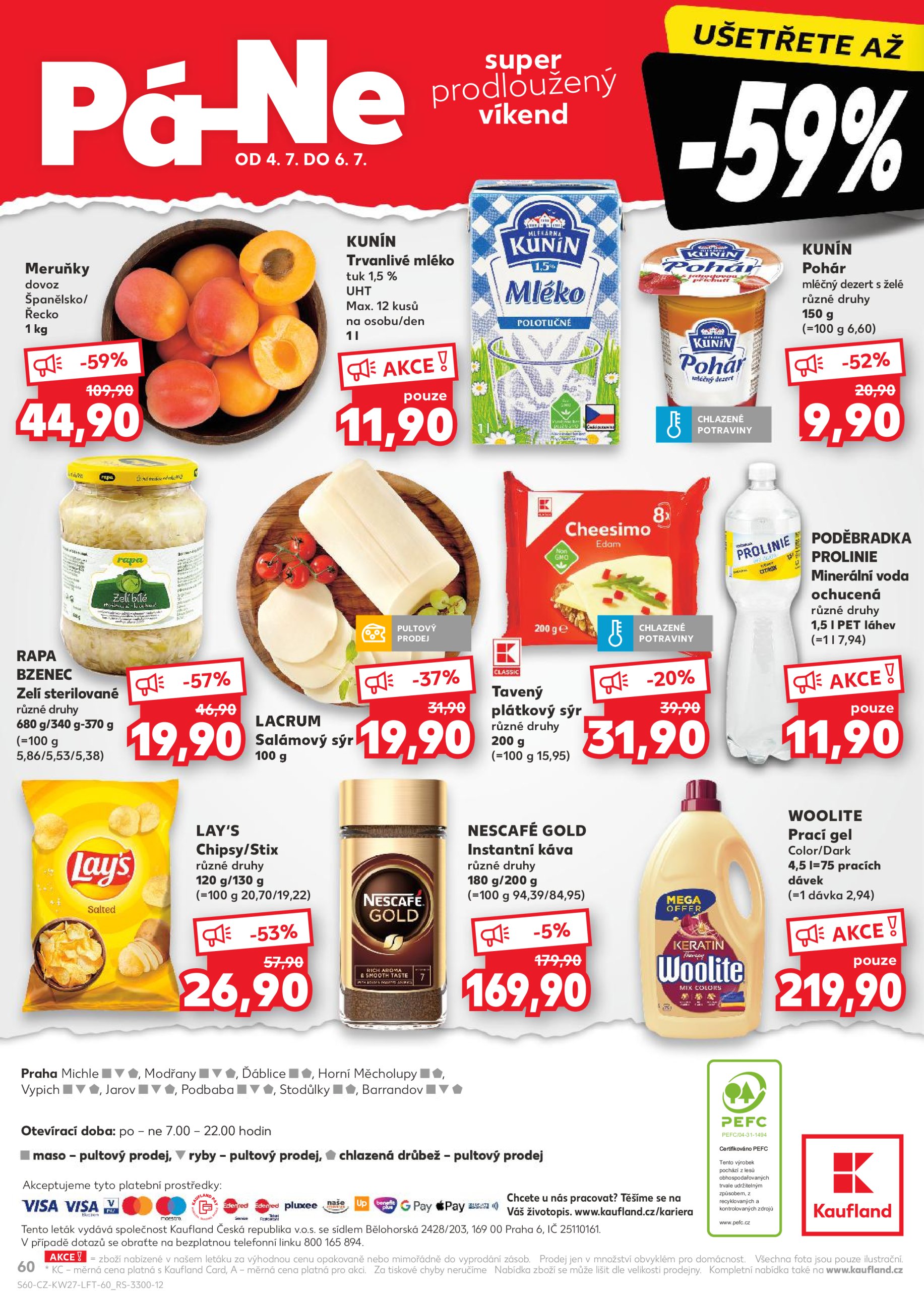 kaufland - Leták Kaufland Praha 4 od 02.07. do 08.07. - page: 60 kaufland - Leták Kaufland Praha 4 od 02.07. do 08.07. - page: 60