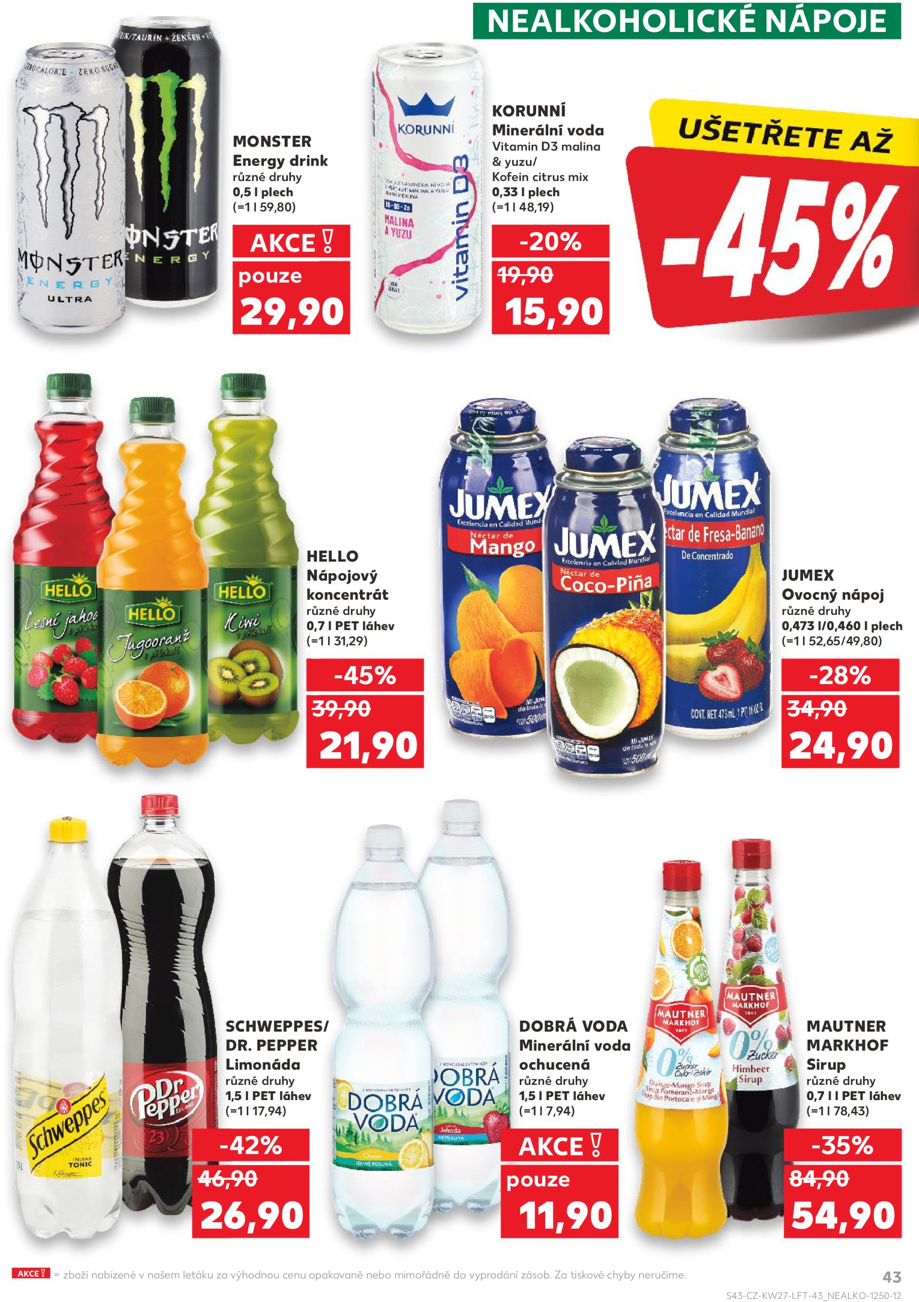 kaufland - Leták Kaufland Praha 4 od 02.07. do 08.07. - page: 43 kaufland - Leták Kaufland Praha 4 od 02.07. do 08.07. - page: 43