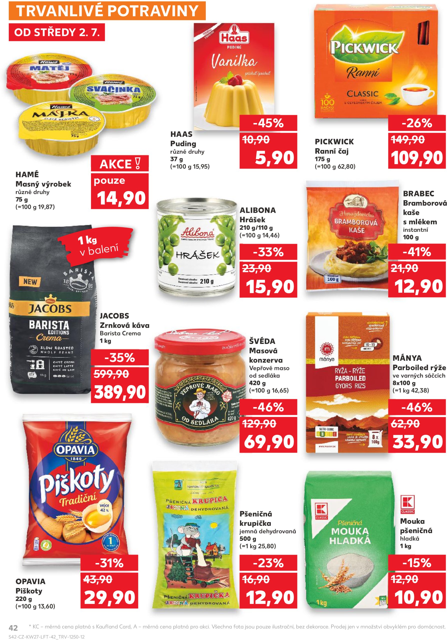 kaufland - Leták Kaufland Brno od 02.07. do 08.07. - page: 42 kaufland - Leták Kaufland Brno od 02.07. do 08.07. - page: 42