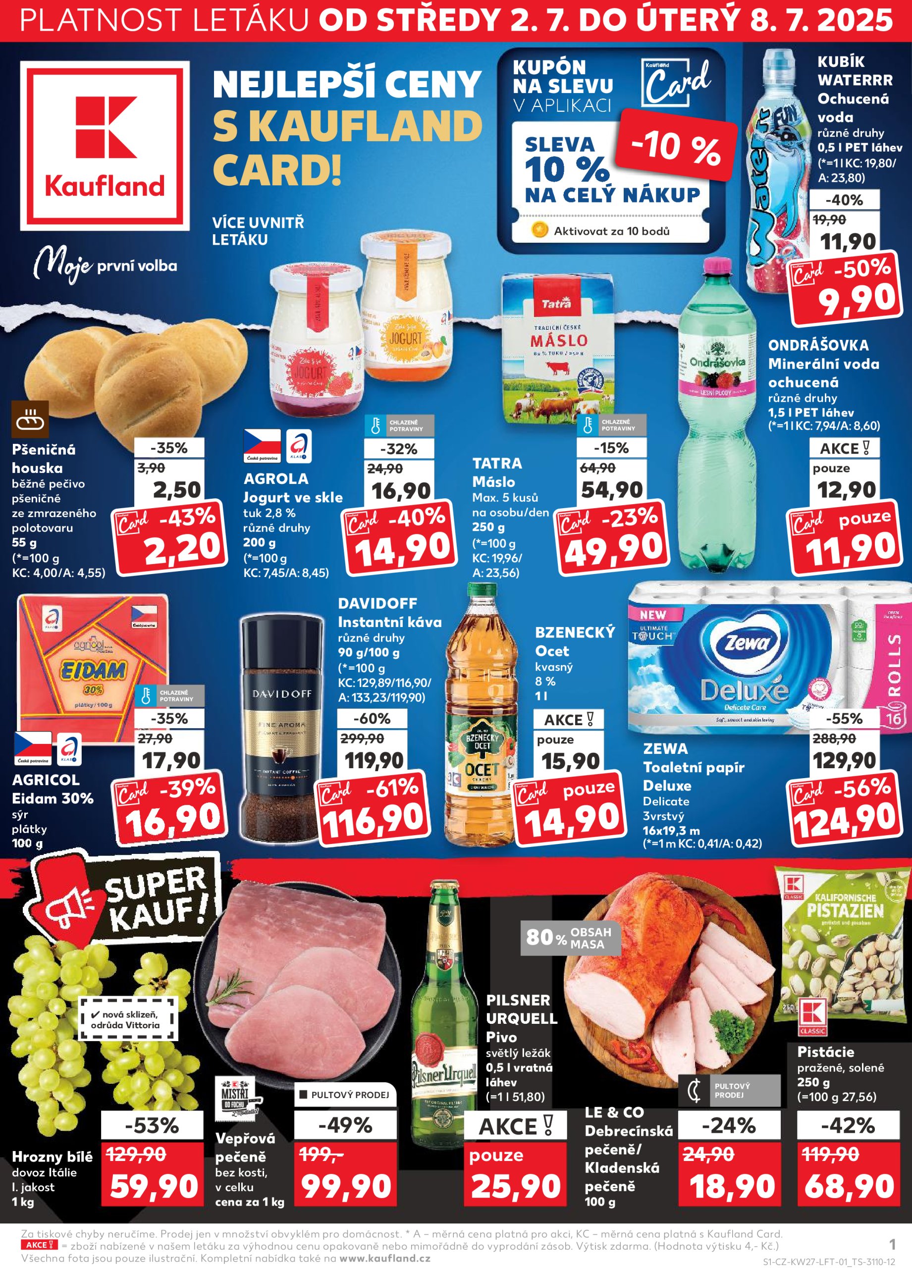 kaufland - Leták Kaufland Brno od 02.07. do 08.07.