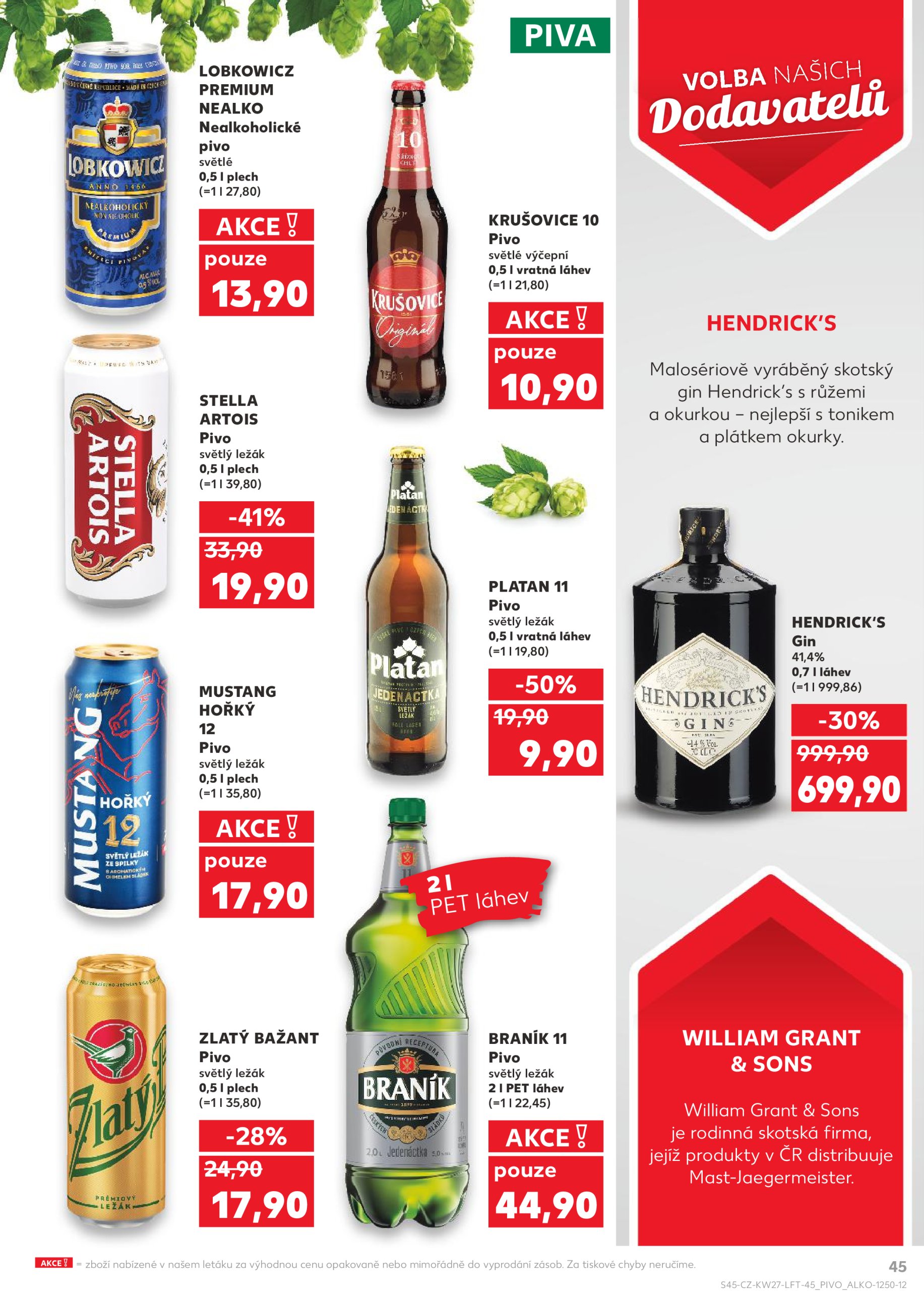 kaufland - Leták Kaufland Brno od 02.07. do 08.07. - page: 45 kaufland - Leták Kaufland Brno od 02.07. do 08.07. - page: 45
