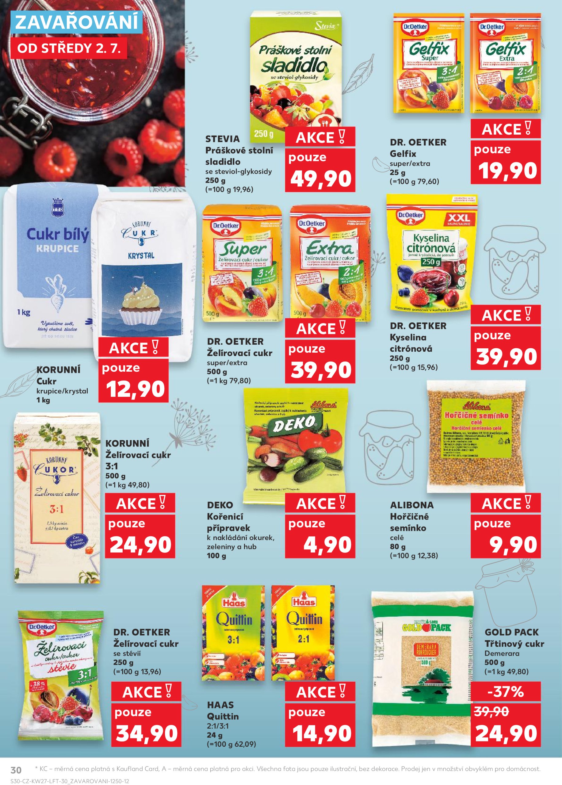 kaufland - Leták Kaufland Brno od 02.07. do 08.07. - page: 30 kaufland - Leták Kaufland Brno od 02.07. do 08.07. - page: 30
