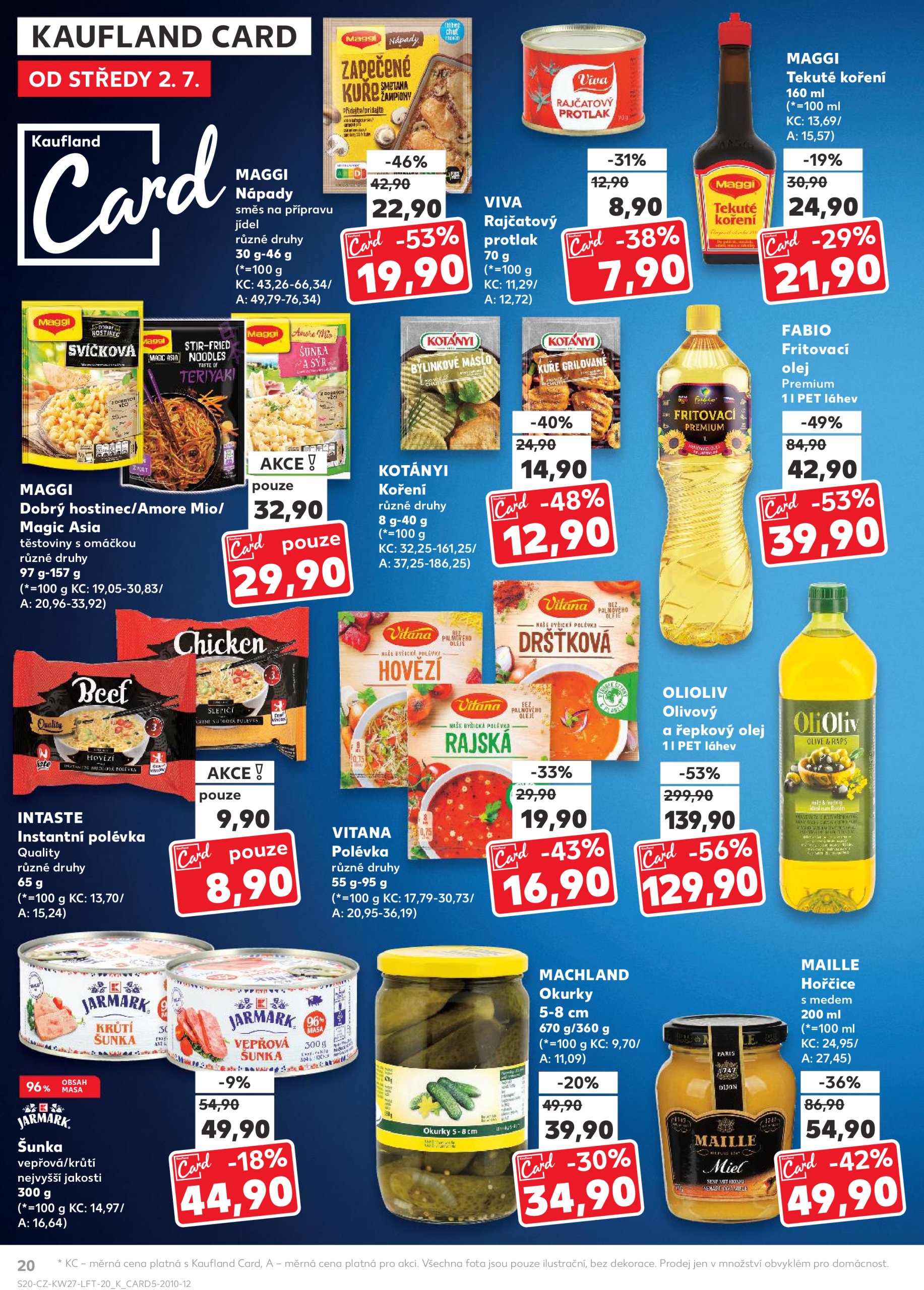 kaufland - Leták Kaufland Brno od 02.07. do 08.07. - page: 20 kaufland - Leták Kaufland Brno od 02.07. do 08.07. - page: 20