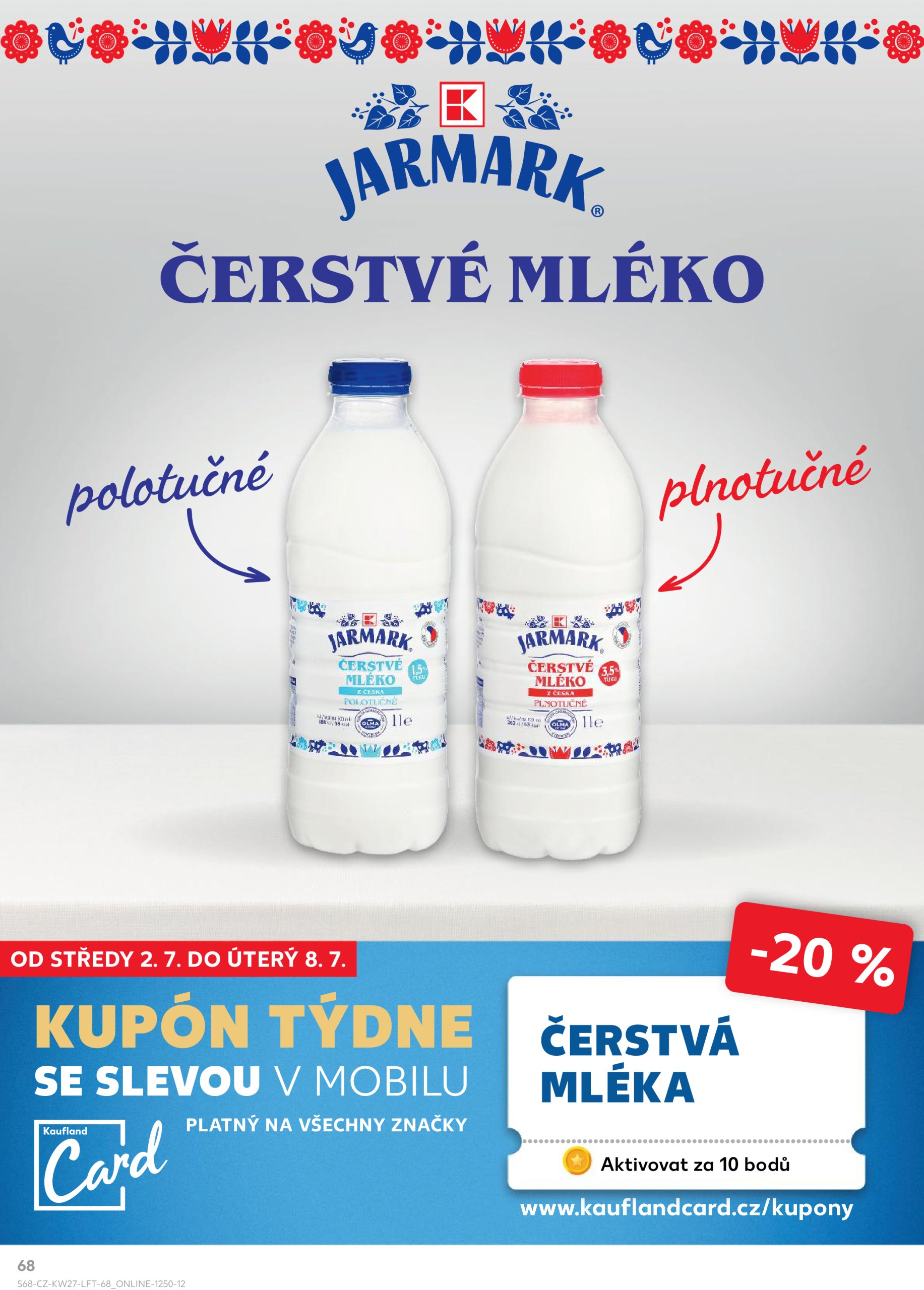 kaufland - Leták Kaufland Brno od 02.07. do 08.07. - page: 68 kaufland - Leták Kaufland Brno od 02.07. do 08.07. - page: 68