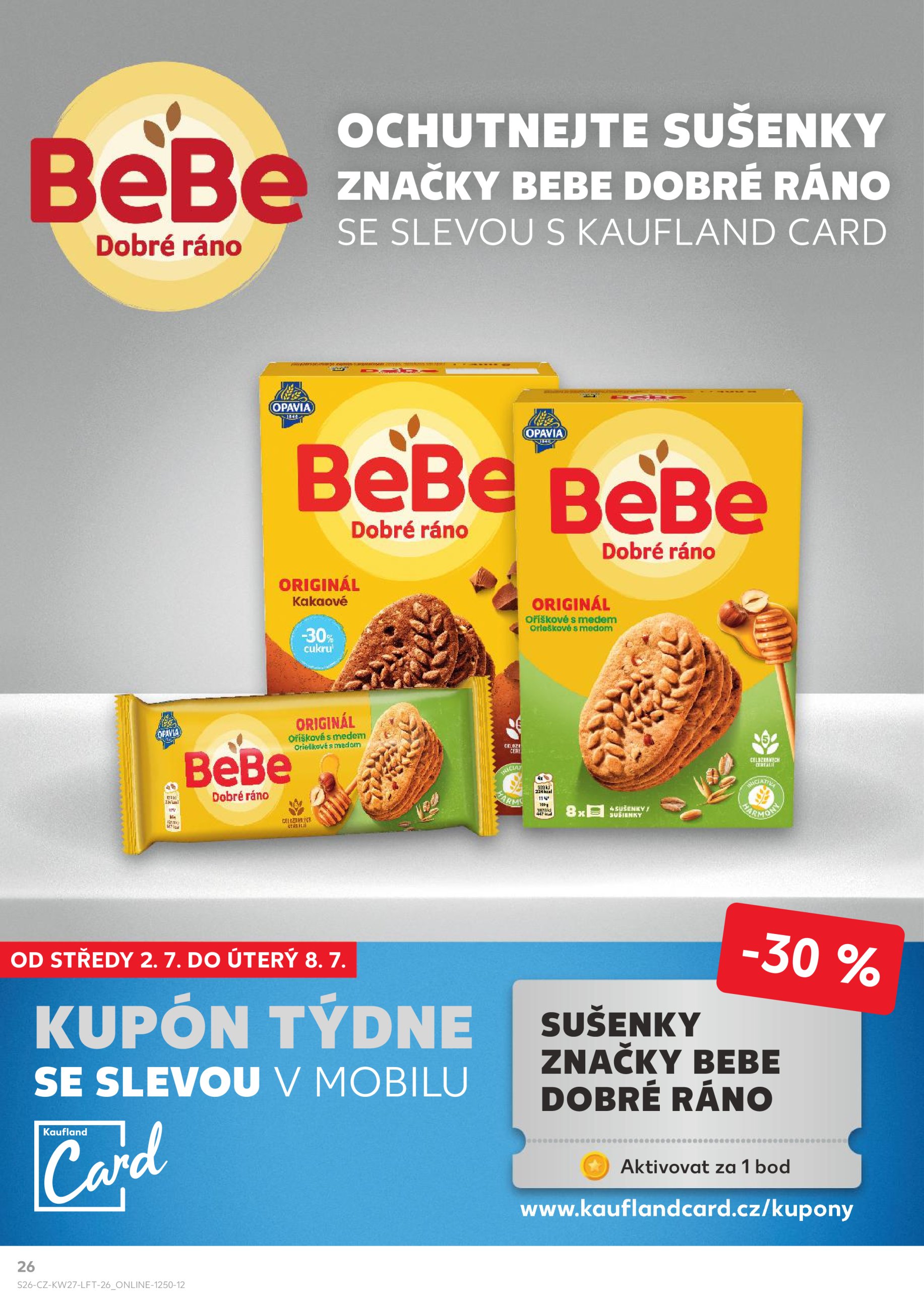 kaufland - Leták Kaufland Brno od 02.07. do 08.07. - page: 26 kaufland - Leták Kaufland Brno od 02.07. do 08.07. - page: 26