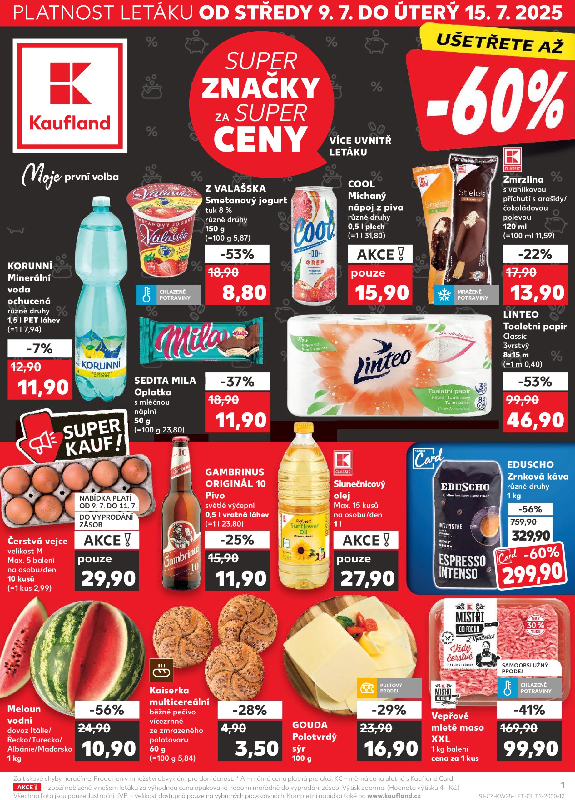 kaufland - Leták Kaufland Karviná od 09.07. do 15.07.