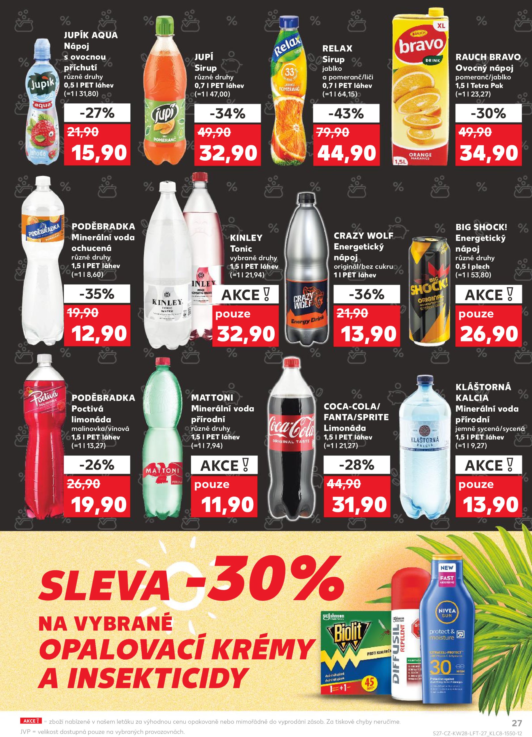 kaufland - Leták Kaufland Karviná od 09.07. do 15.07. - page: 27 kaufland - Leták Kaufland Karviná od 09.07. do 15.07. - page: 27