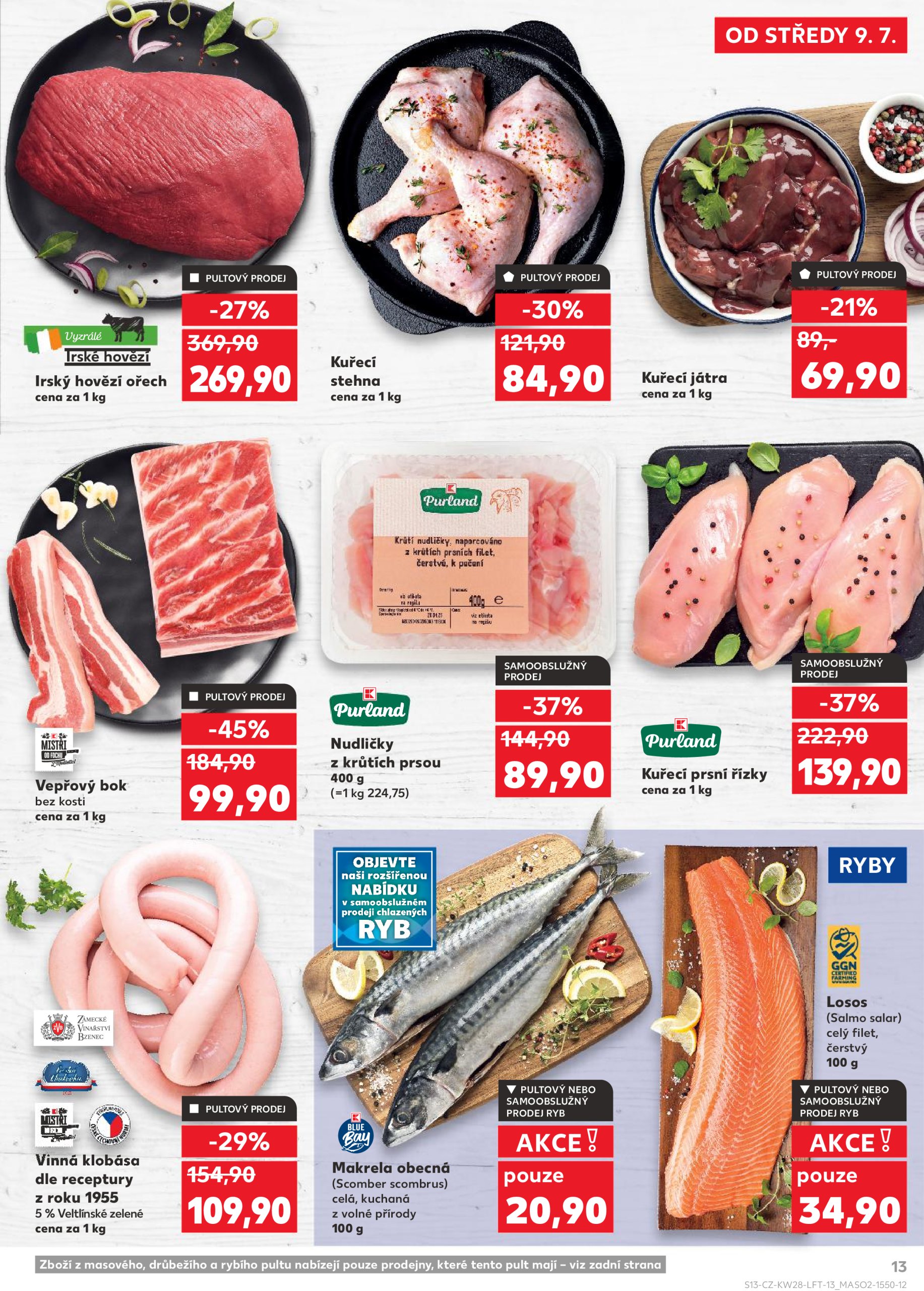 kaufland - Leták Kaufland Praha 4 od 09.07. do 15.07. - page: 13