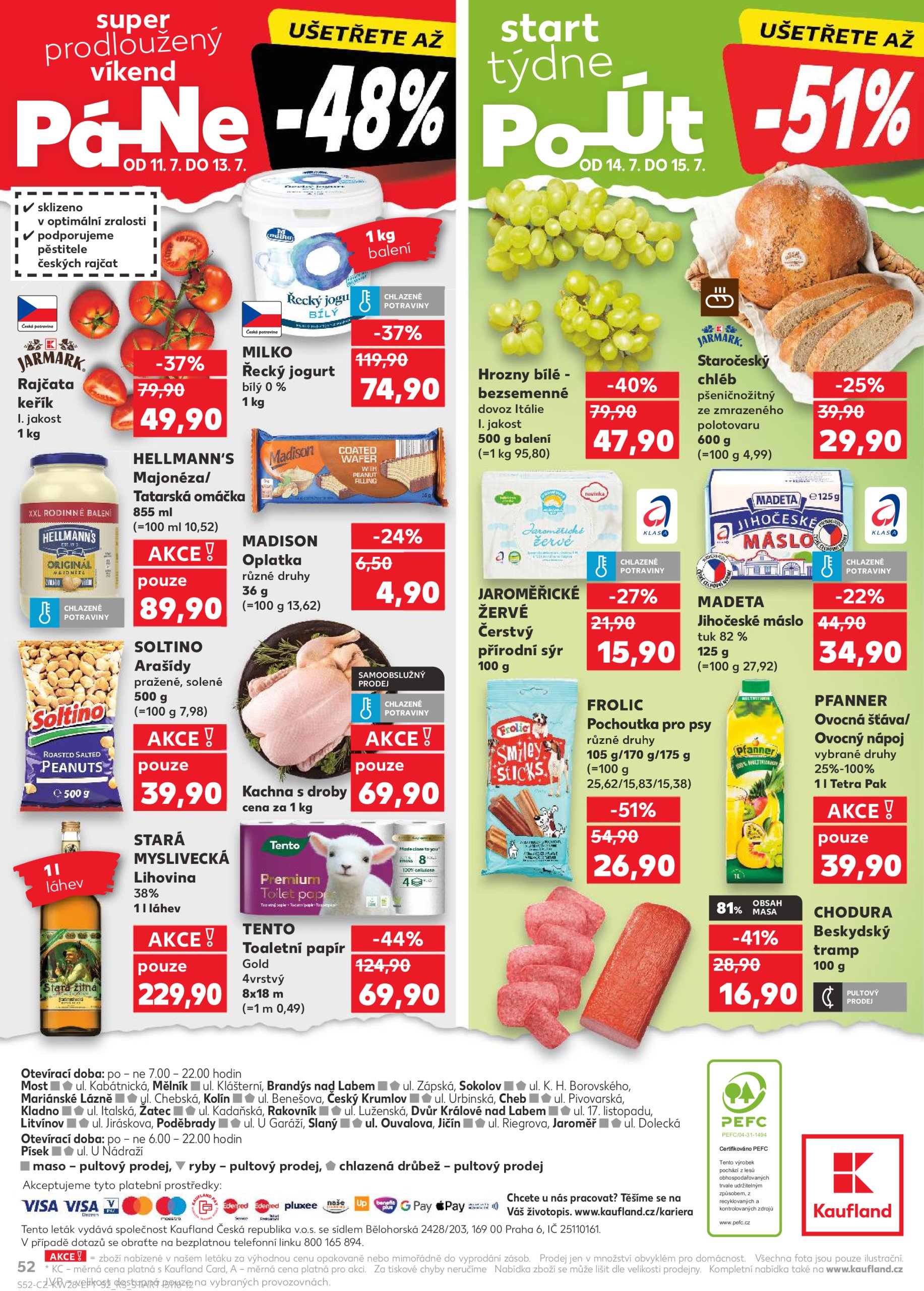 kaufland - Leták Kaufland Kolín od 09.07. do 15.07. - page: 52