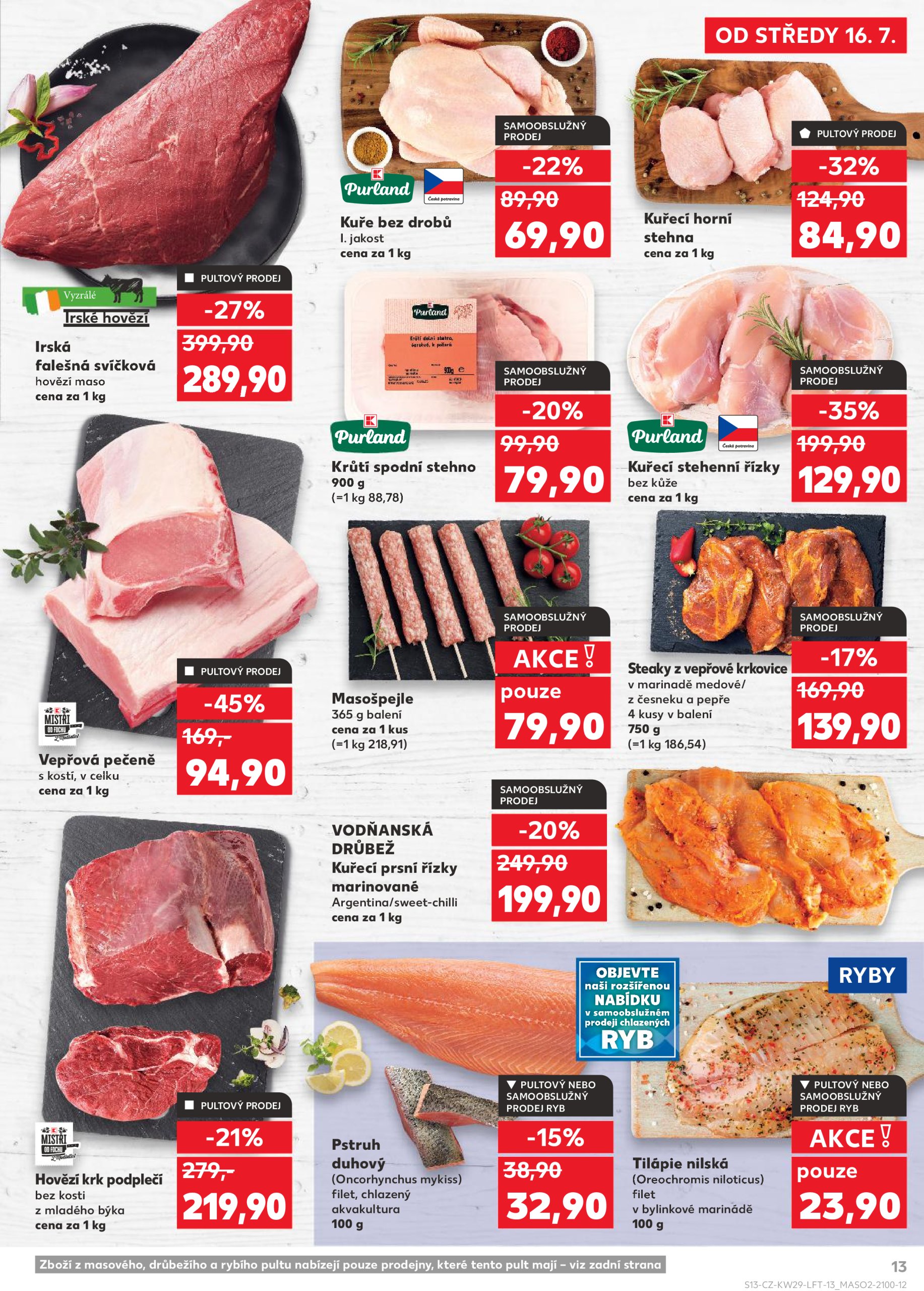 kaufland - Leták Kaufland Brno od 16.07. do 22.07. - page: 13 kaufland - Leták Kaufland Brno od 16.07. do 22.07. - page: 13