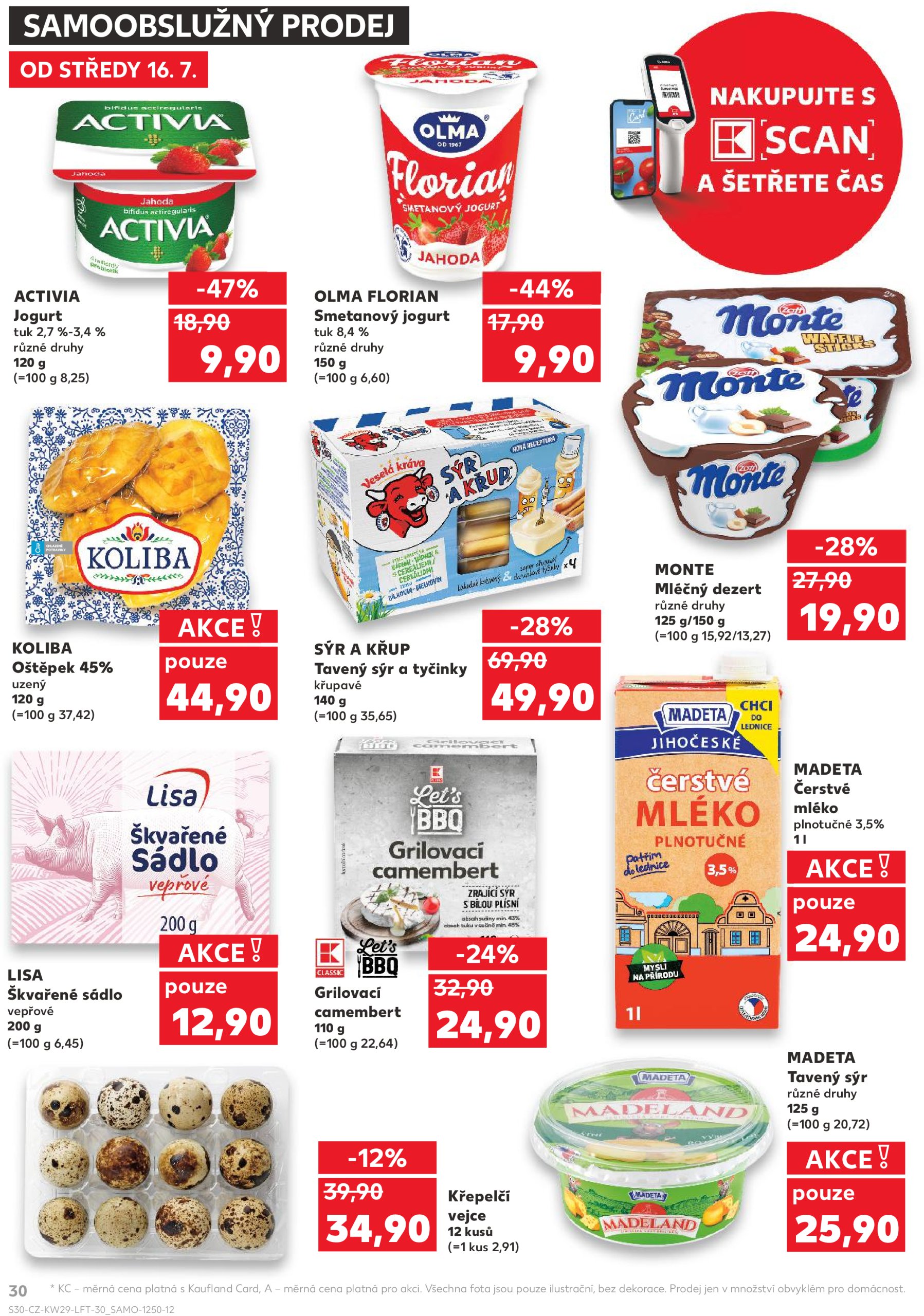 kaufland - Leták Kaufland Praha 4 od 16.07. do 22.07. - page: 30 kaufland - Leták Kaufland Praha 4 od 16.07. do 22.07. - page: 30