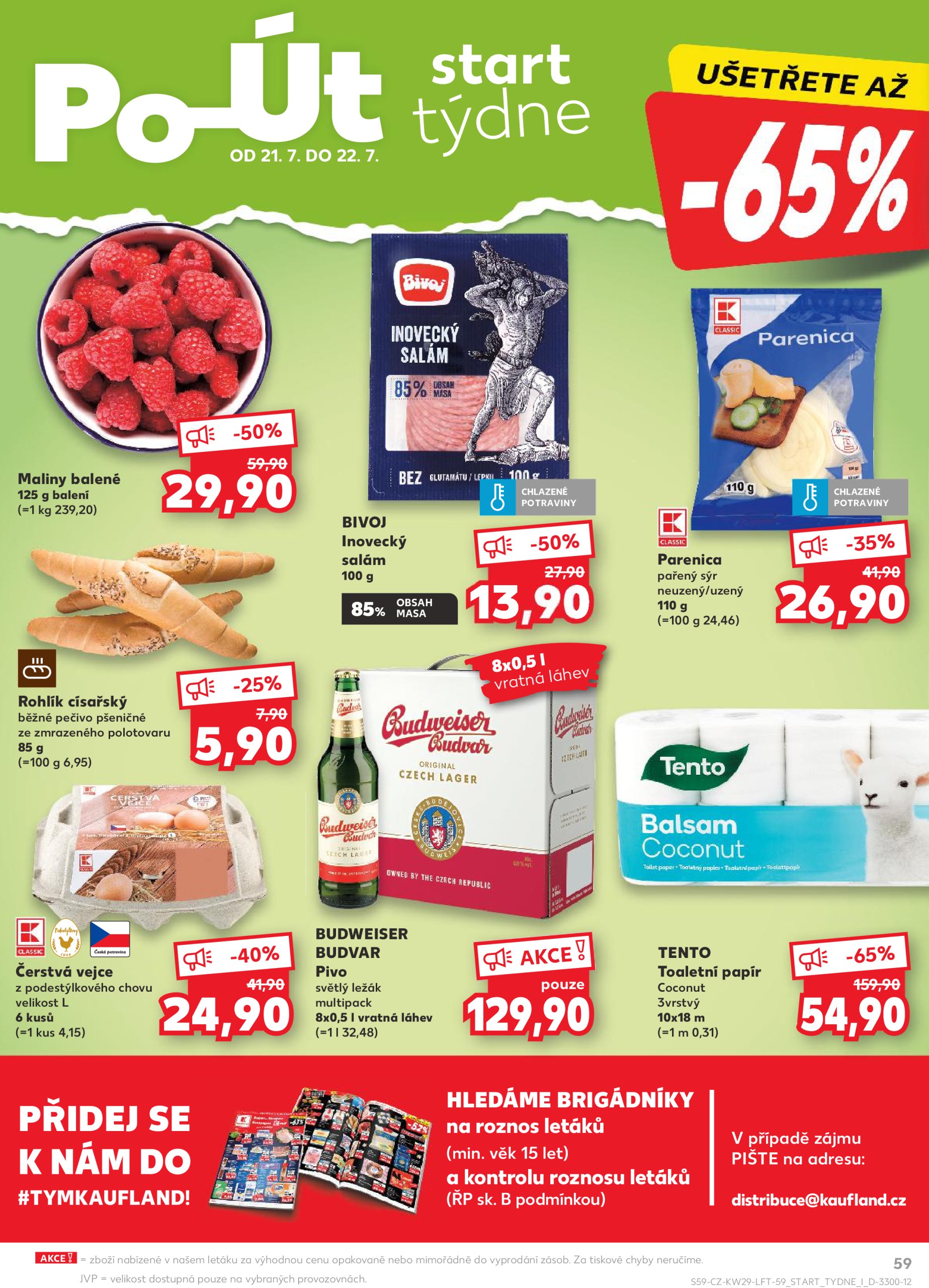 kaufland - Leták Kaufland Praha 4 od 16.07. do 22.07. - page: 59 kaufland - Leták Kaufland Praha 4 od 16.07. do 22.07. - page: 59