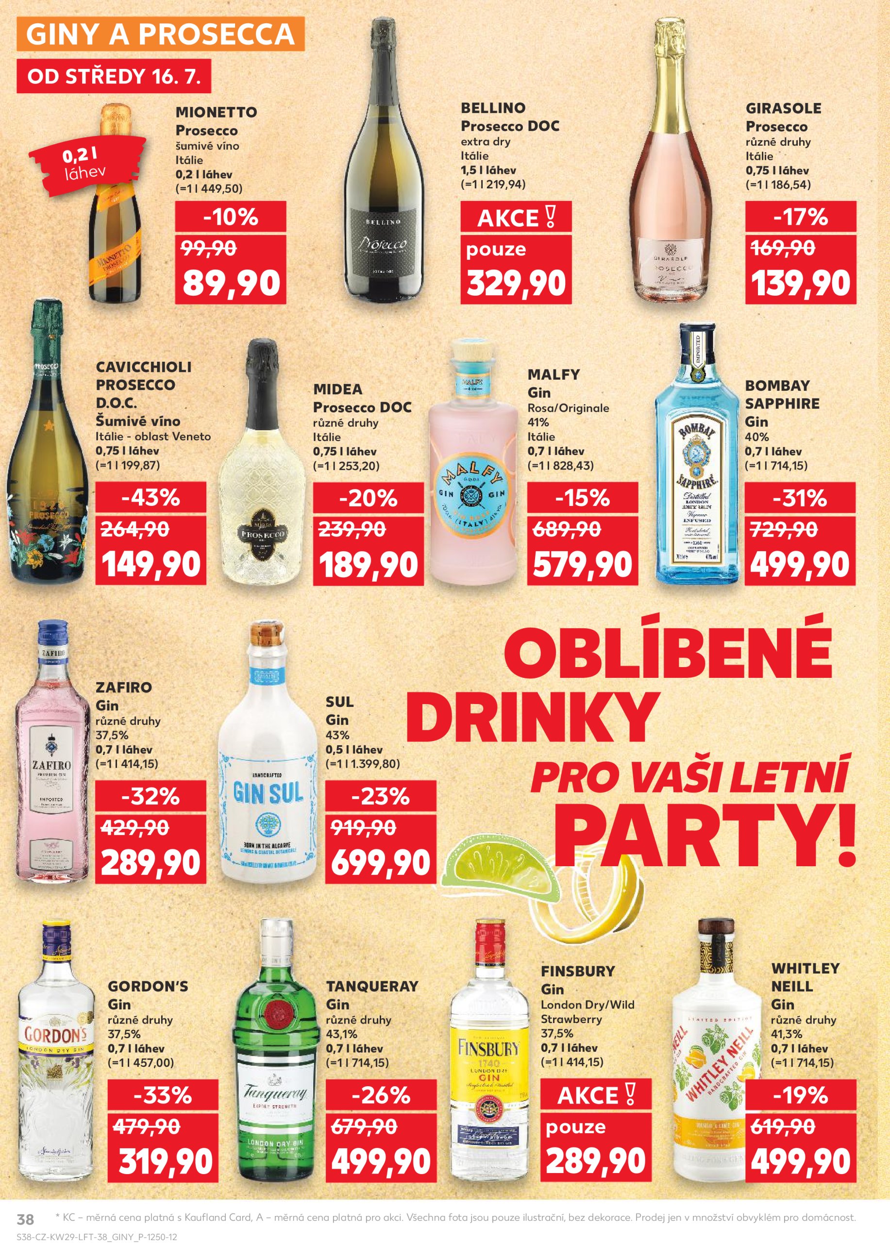 kaufland - Leták Kaufland Praha 4 od 16.07. do 22.07. - page: 38 kaufland - Leták Kaufland Praha 4 od 16.07. do 22.07. - page: 38