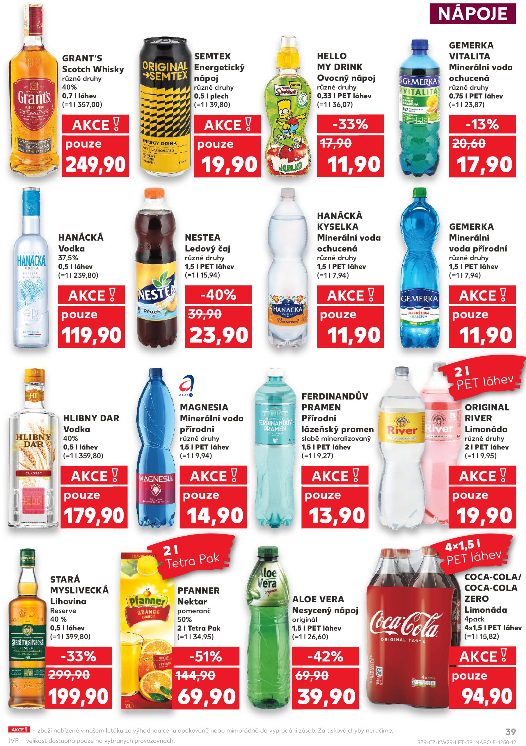 kaufland - Leták Kaufland Praha 4 od 16.07. do 22.07. - page: 39 kaufland - Leták Kaufland Praha 4 od 16.07. do 22.07. - page: 39