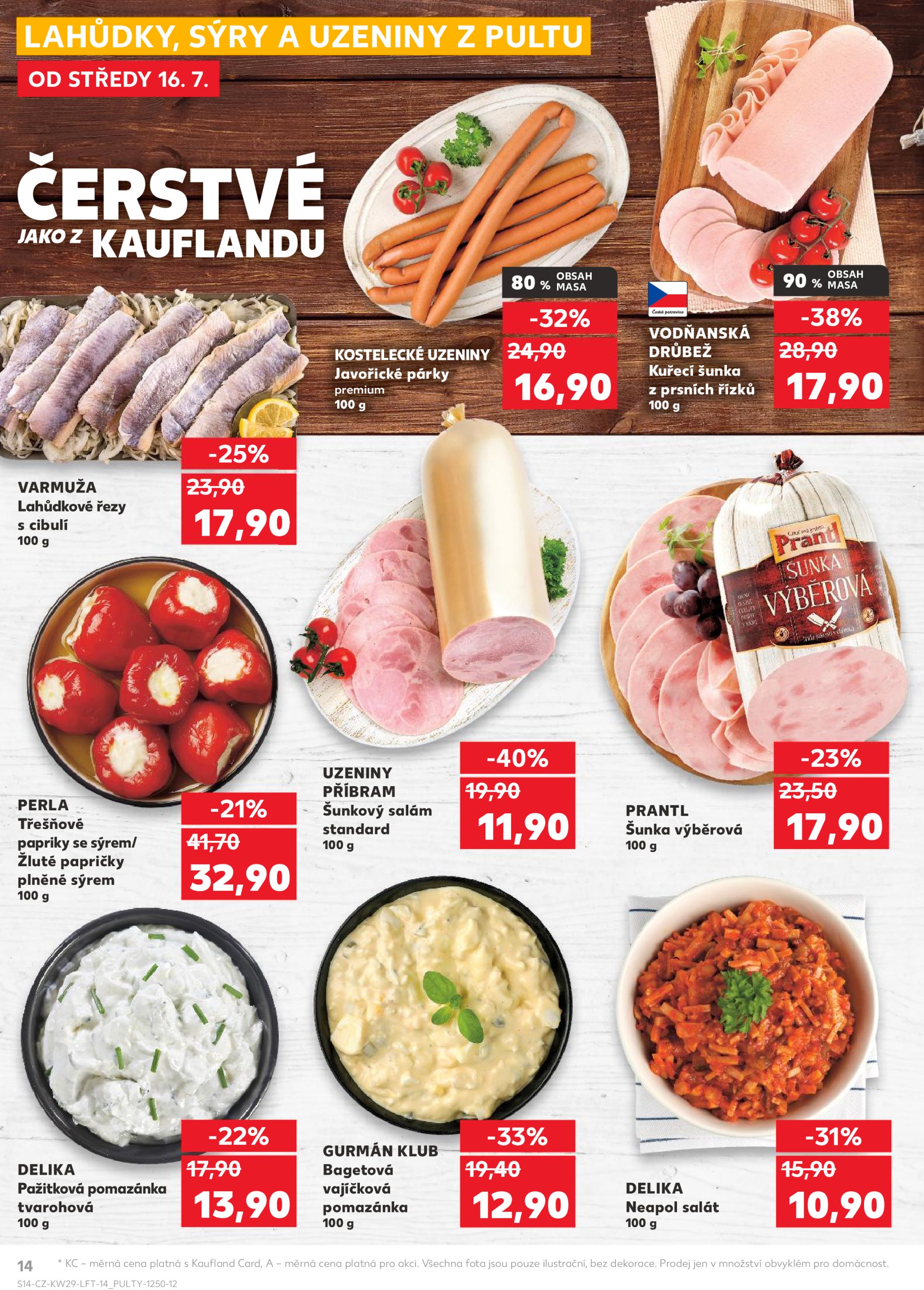 kaufland - Leták Kaufland Praha 4 od 16.07. do 22.07. - page: 14 kaufland - Leták Kaufland Praha 4 od 16.07. do 22.07. - page: 14