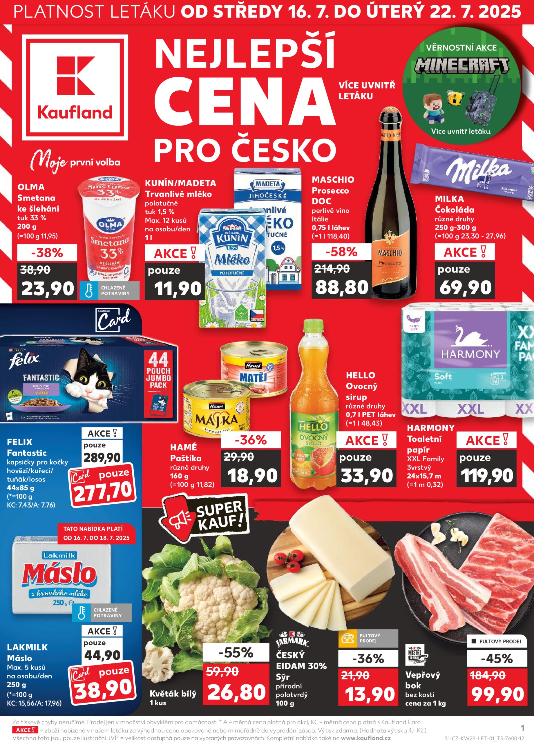 kaufland - Leták Kaufland Karviná od 16.07. do 22.07.