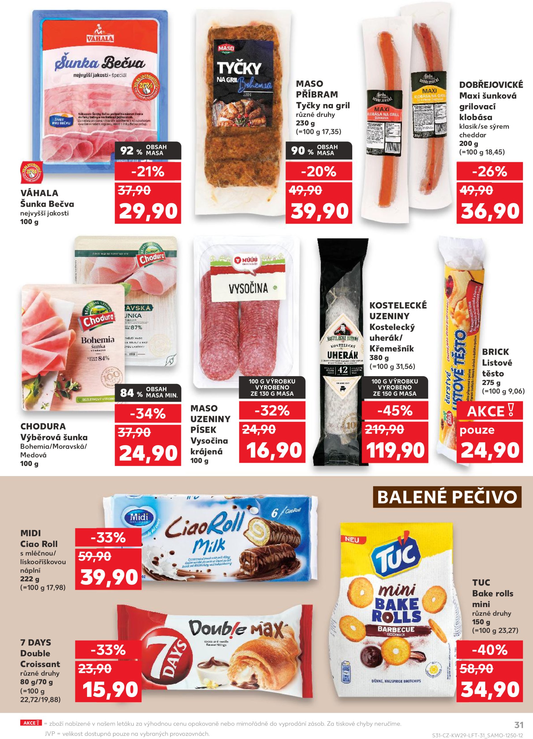 kaufland - Leták Kaufland Ostrava od 16.07. do 22.07. - page: 31 kaufland - Leták Kaufland Ostrava od 16.07. do 22.07. - page: 31