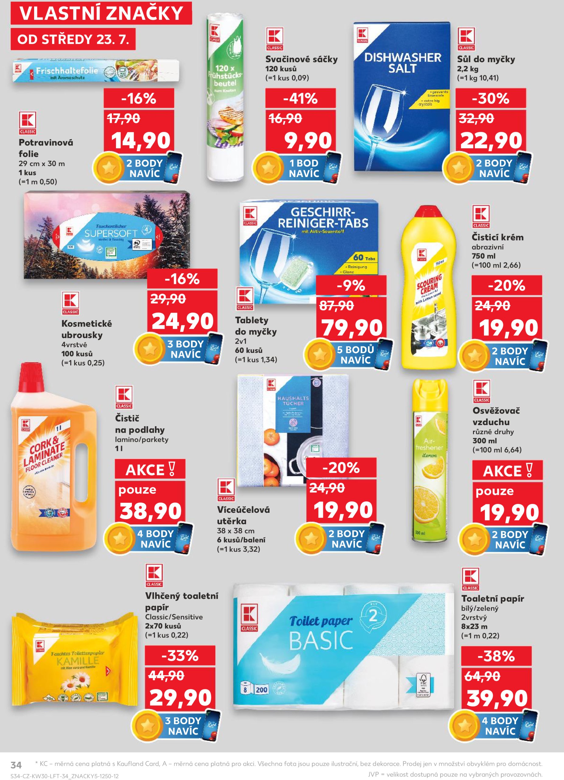 kaufland - Leták Kaufland Praha 4 od 23.07. do 29.07. - page: 34