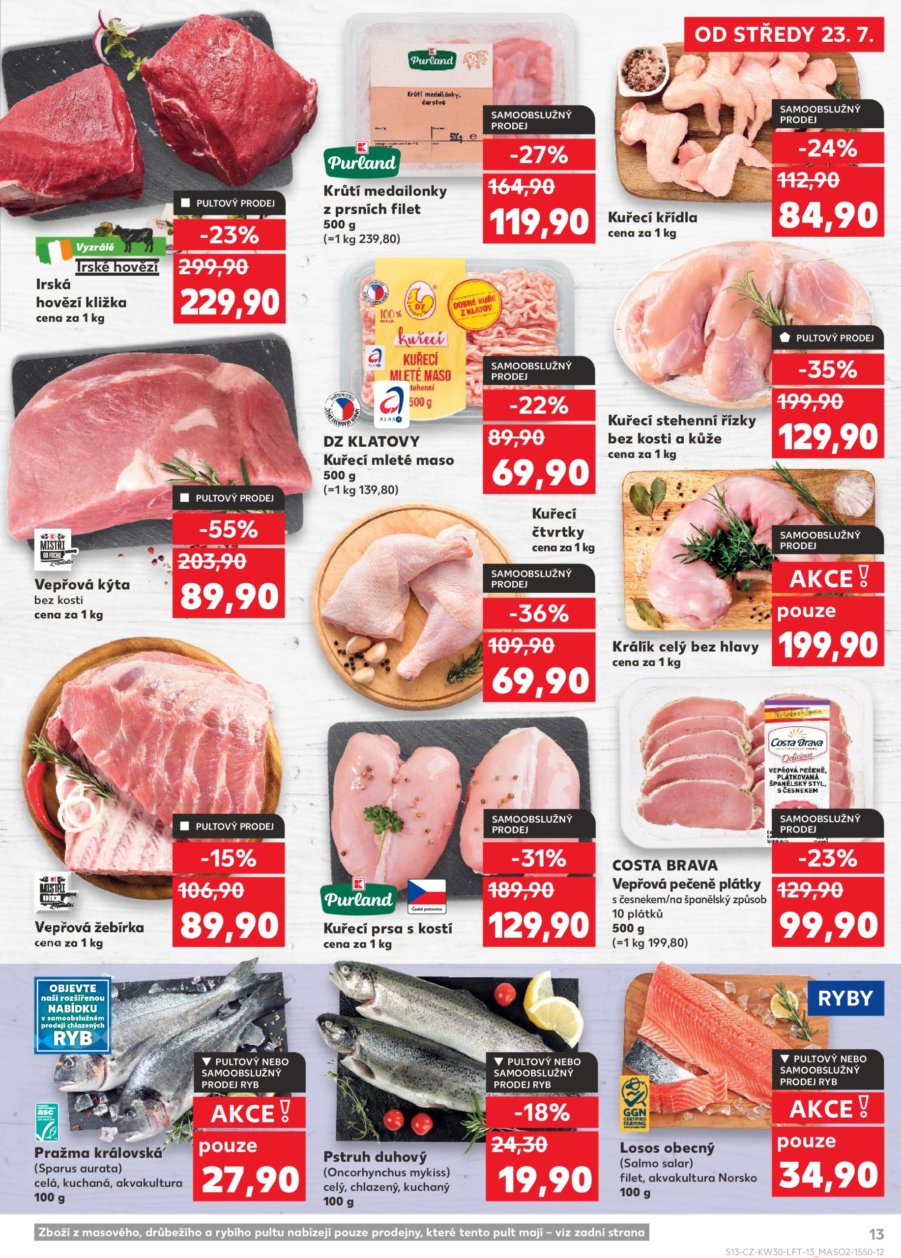 kaufland - Leták Kaufland Praha 4 od 23.07. do 29.07. - page: 13