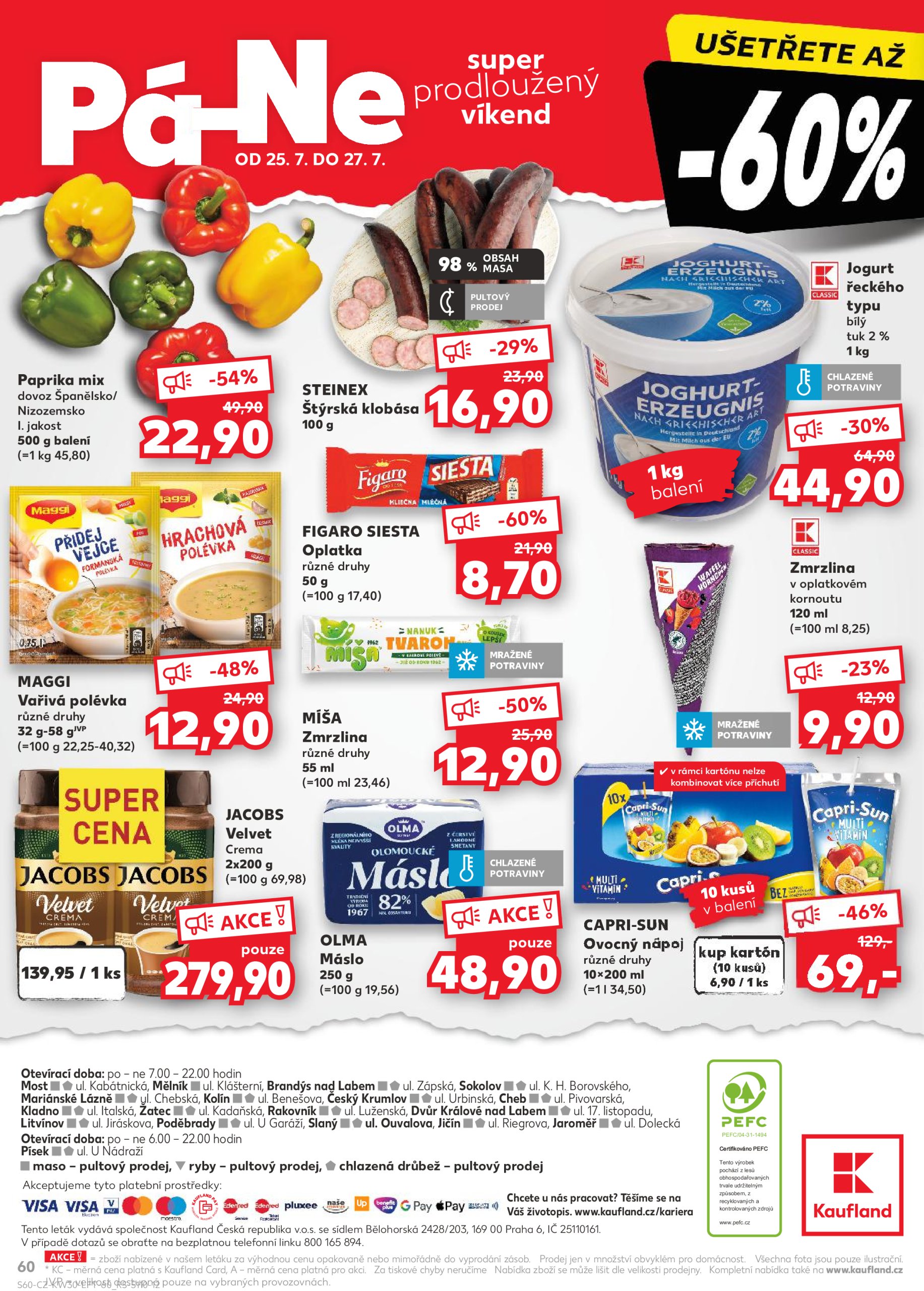kaufland - Leták Kaufland Kolín od 23.07. do 29.07. - page: 60