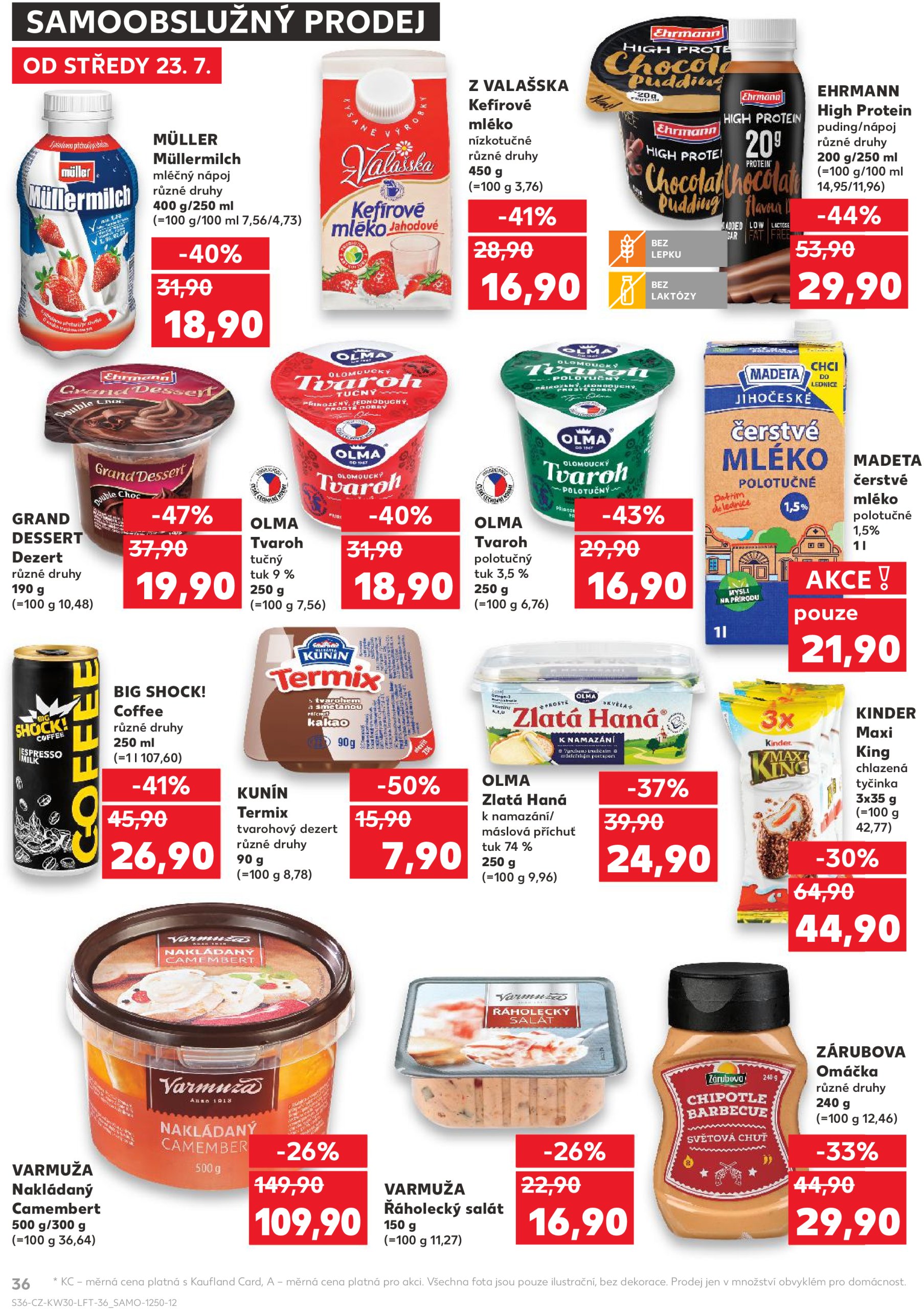 kaufland - Leták Kaufland Kolín od 23.07. do 29.07. - page: 36