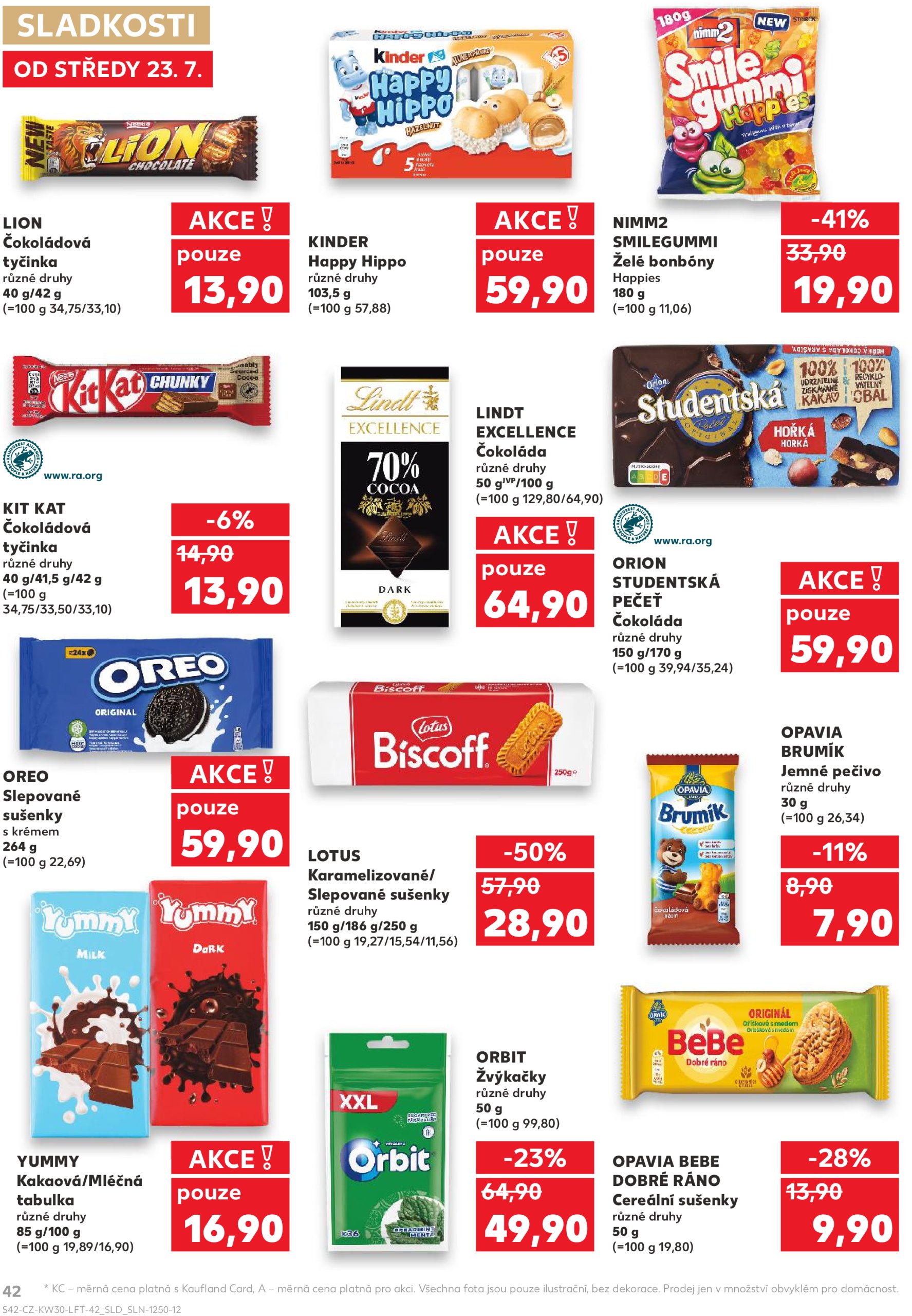 kaufland - Leták Kaufland Ostrava od 23.07. do 29.07. - page: 42