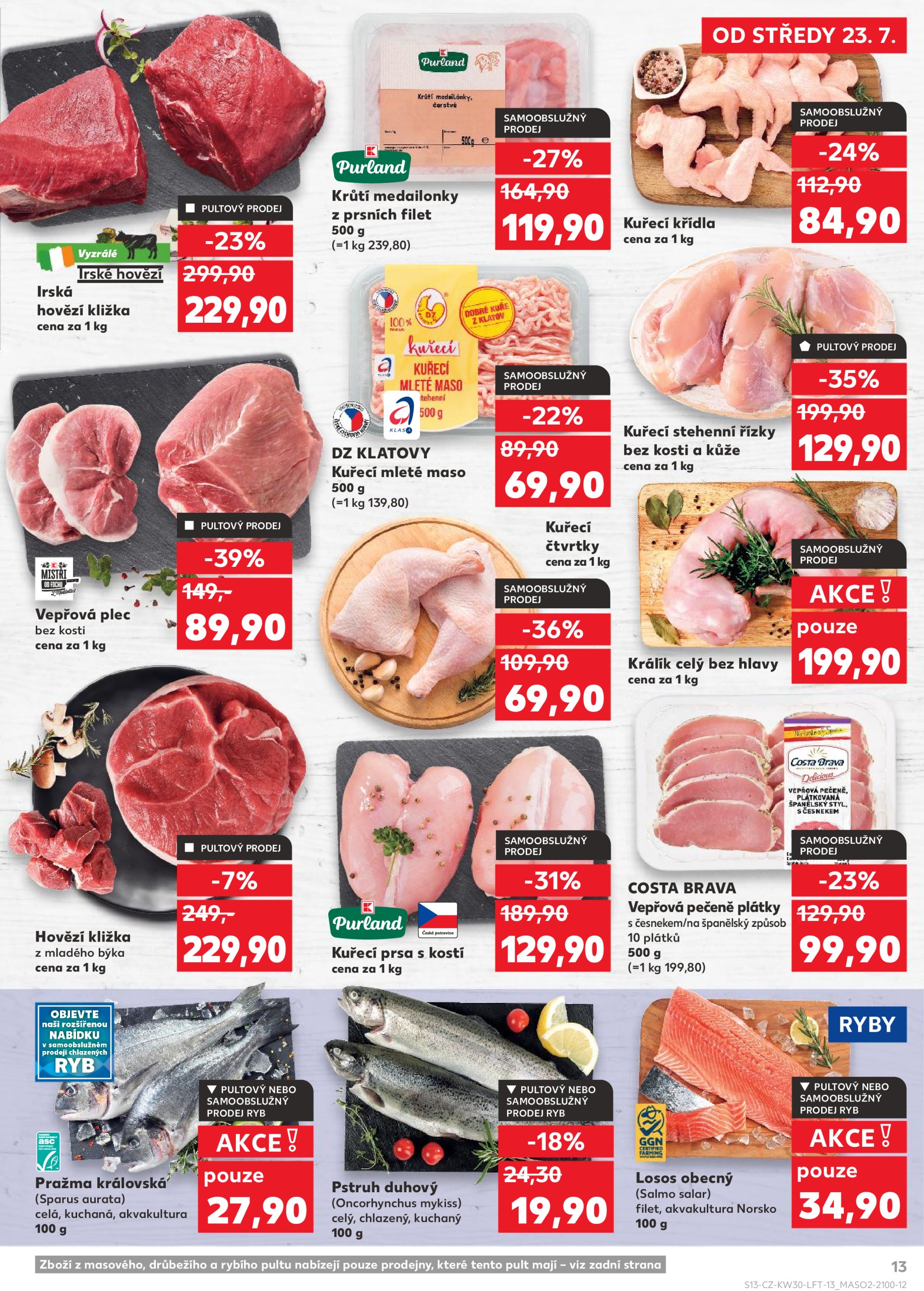 kaufland - Leták Kaufland Ostrava od 23.07. do 29.07. - page: 13