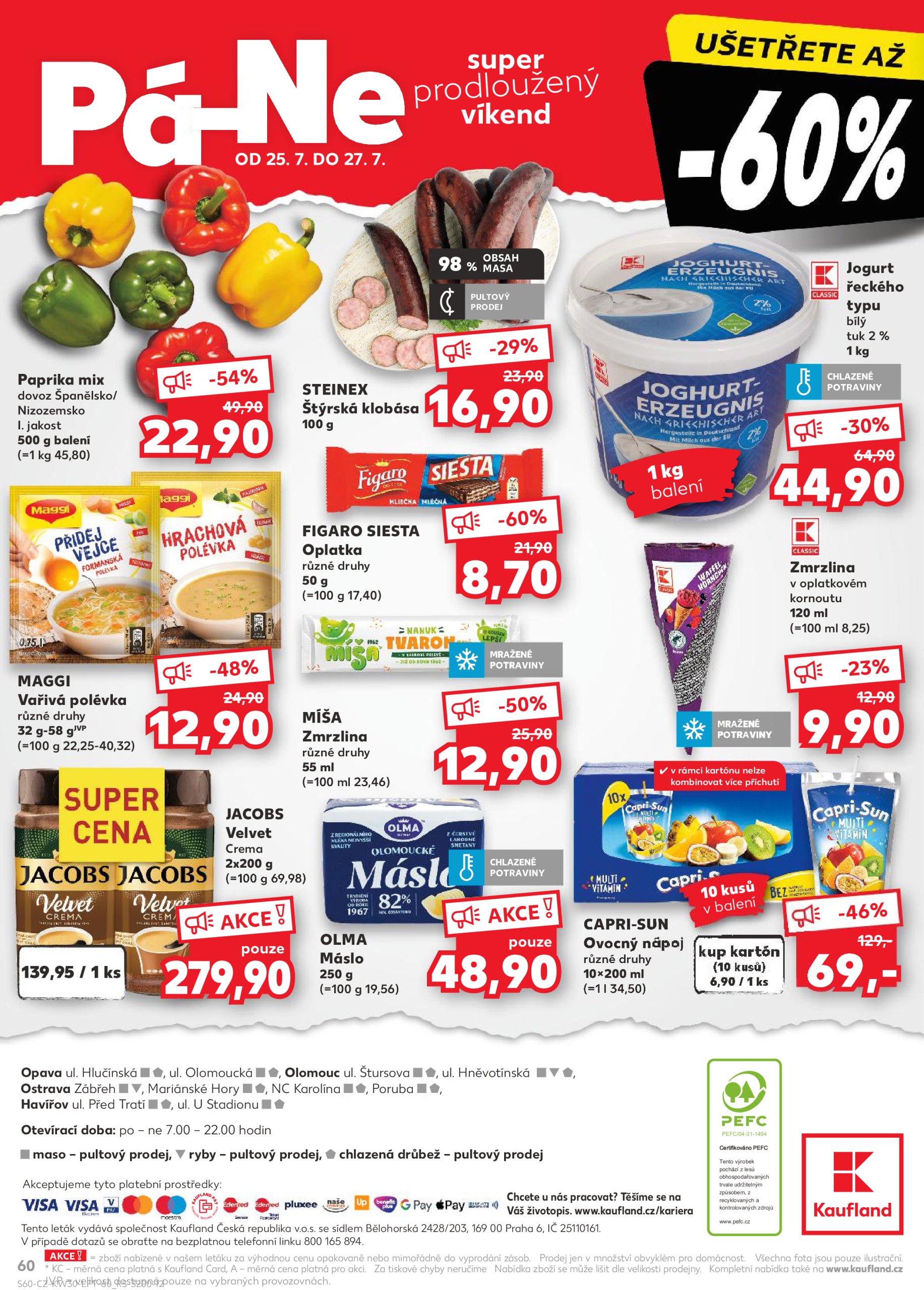 kaufland - Leták Kaufland Ostrava od 23.07. do 29.07. - page: 60