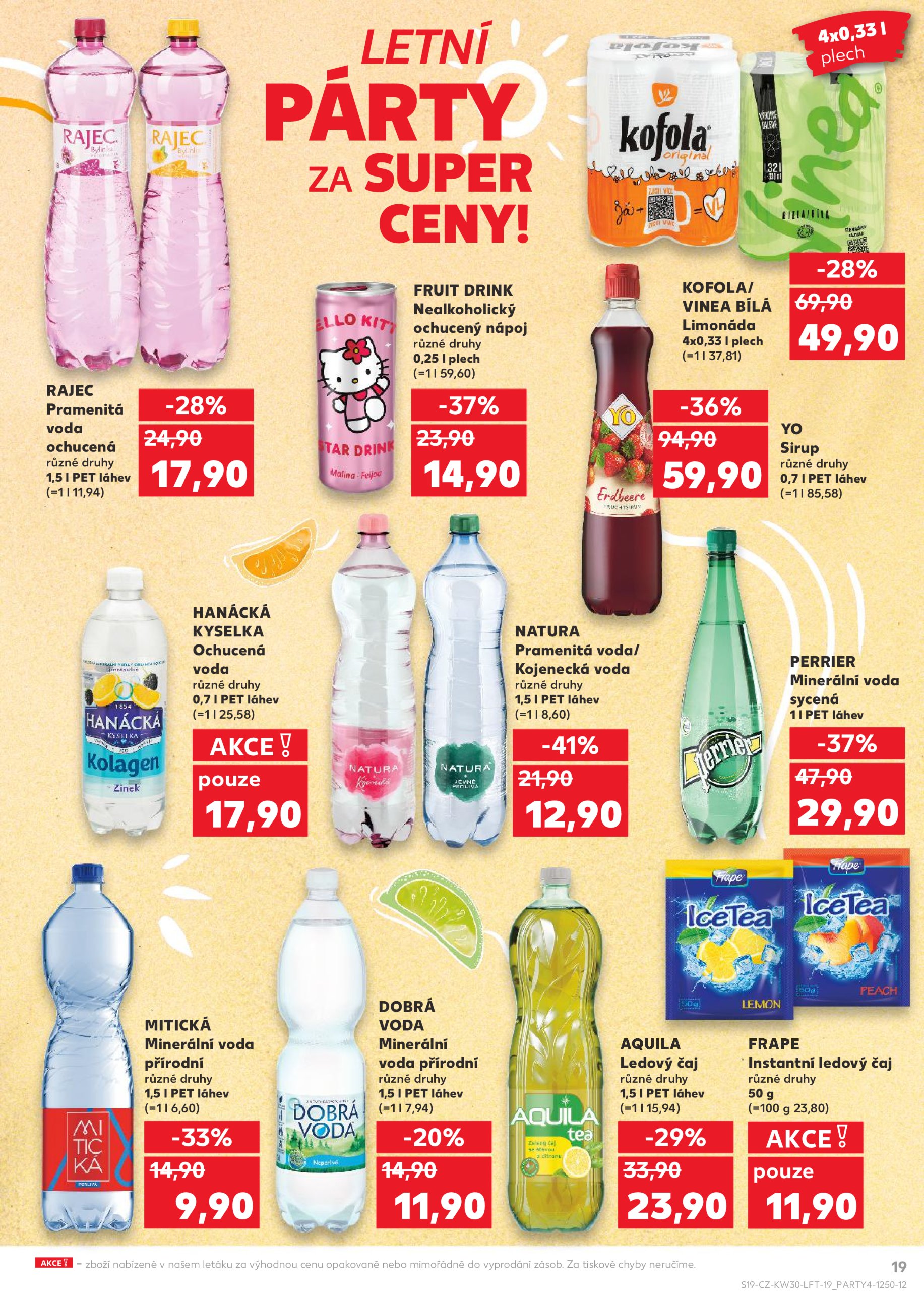 kaufland - Leták Kaufland Ostrava od 23.07. do 29.07. - page: 19
